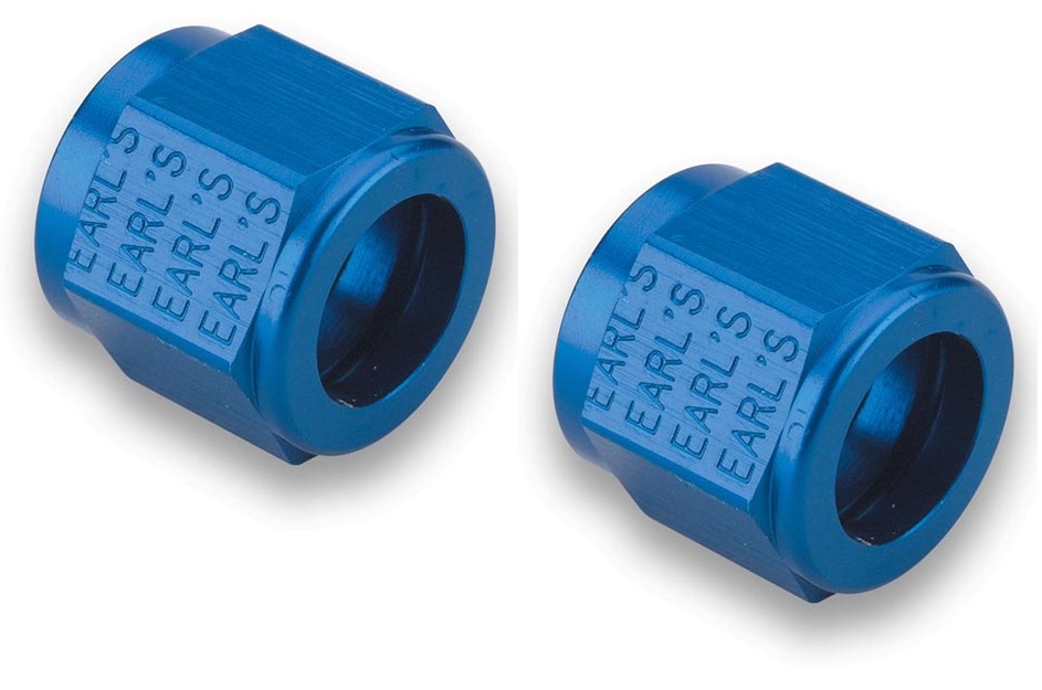 Earl's Performance 581804ERL - Earl's -4 AN Aluminum Tube Nut