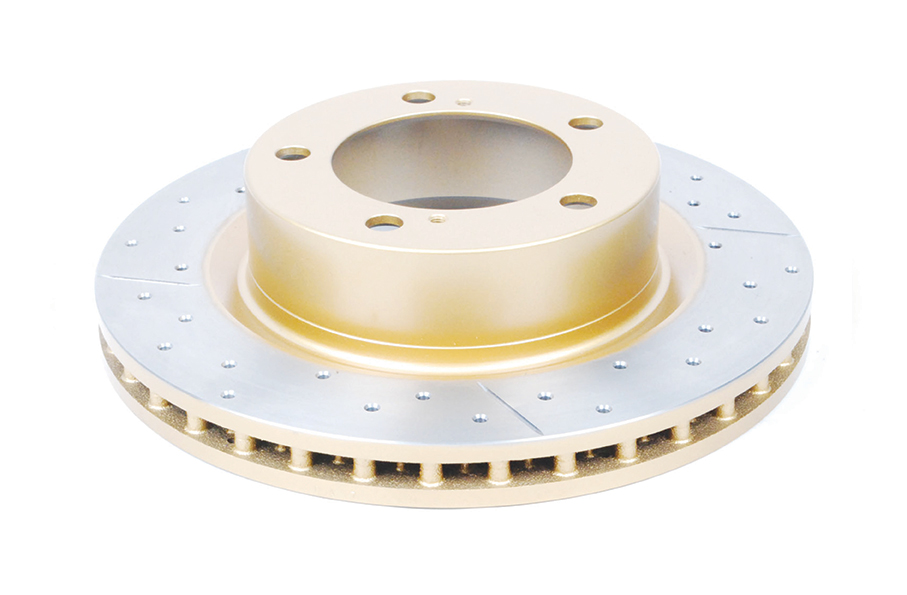 DBA DBA2736X - Front Street Series XGold Brake Rotor