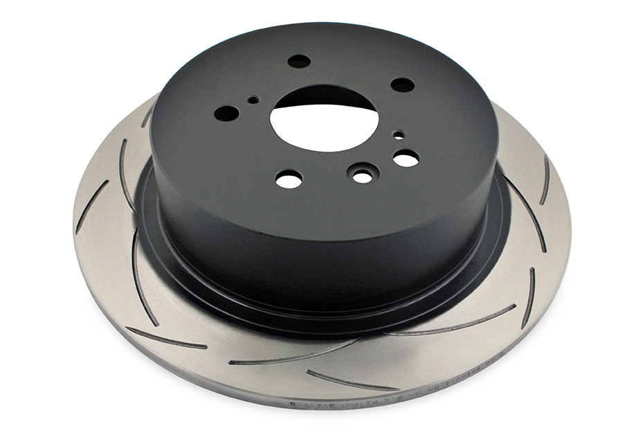 DBA DBA2735S - 08-13 Toyota Highlander Rear Slotted Street Series Rotor