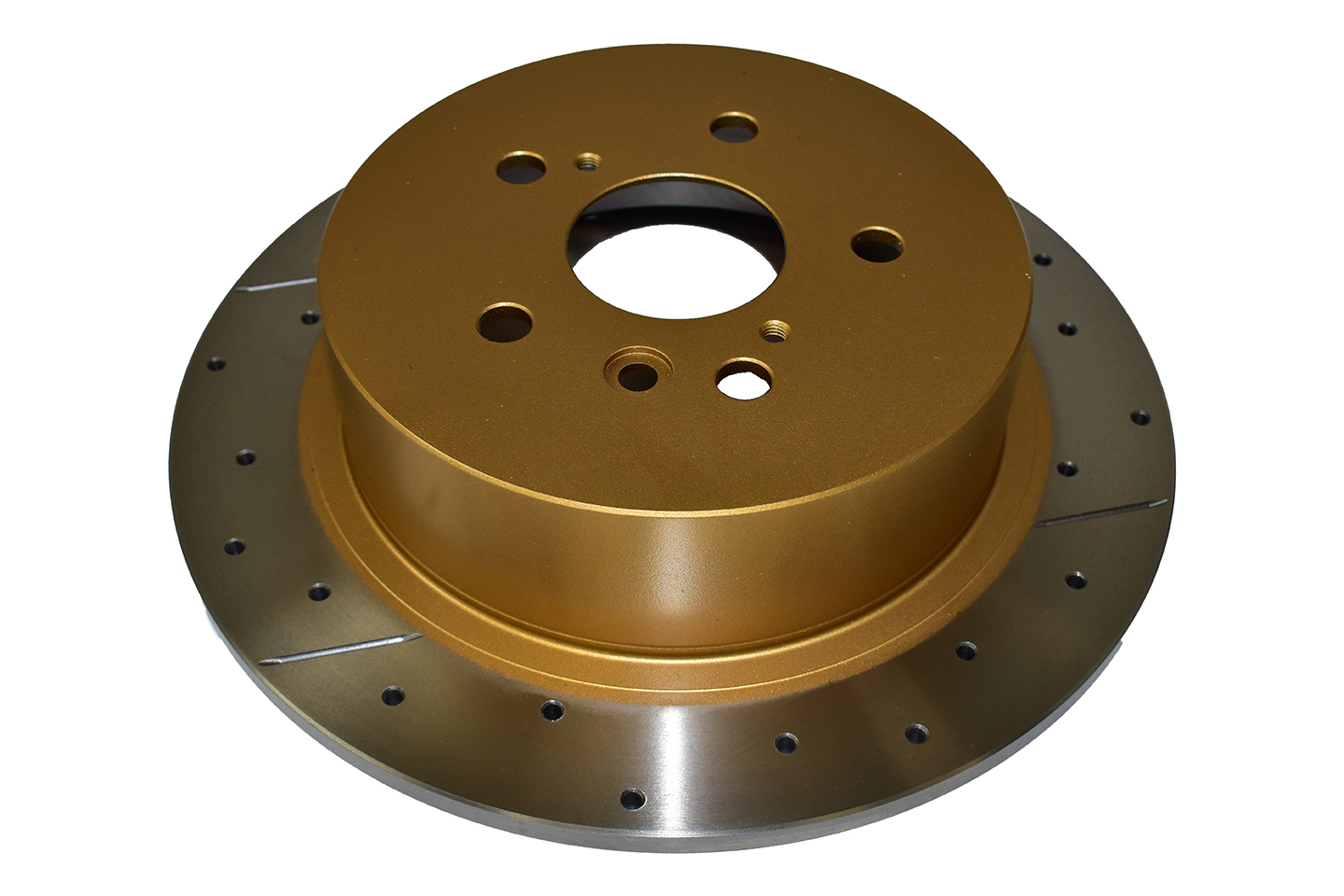 DBA DBA2735X - 08-13 Toyota Highlander Rear Drilled & Slotted Street Series Rotor