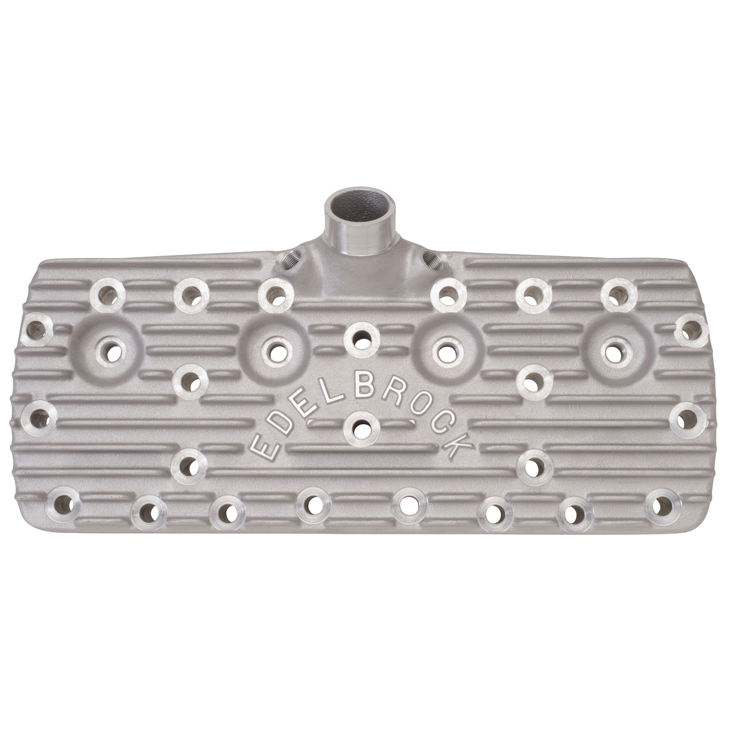 Edelbrock 1126 - Cylinder Heads 1939-48 Model Ford Flatheads w/ Block Letter Logo (Pair)