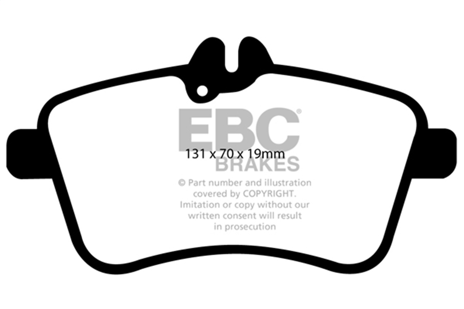 EBC DP21580 - Greenstuff 2000 Series Sport Brake Pads EBC DP21580 - Greenstuff 2000 Series Sport Brake Pads