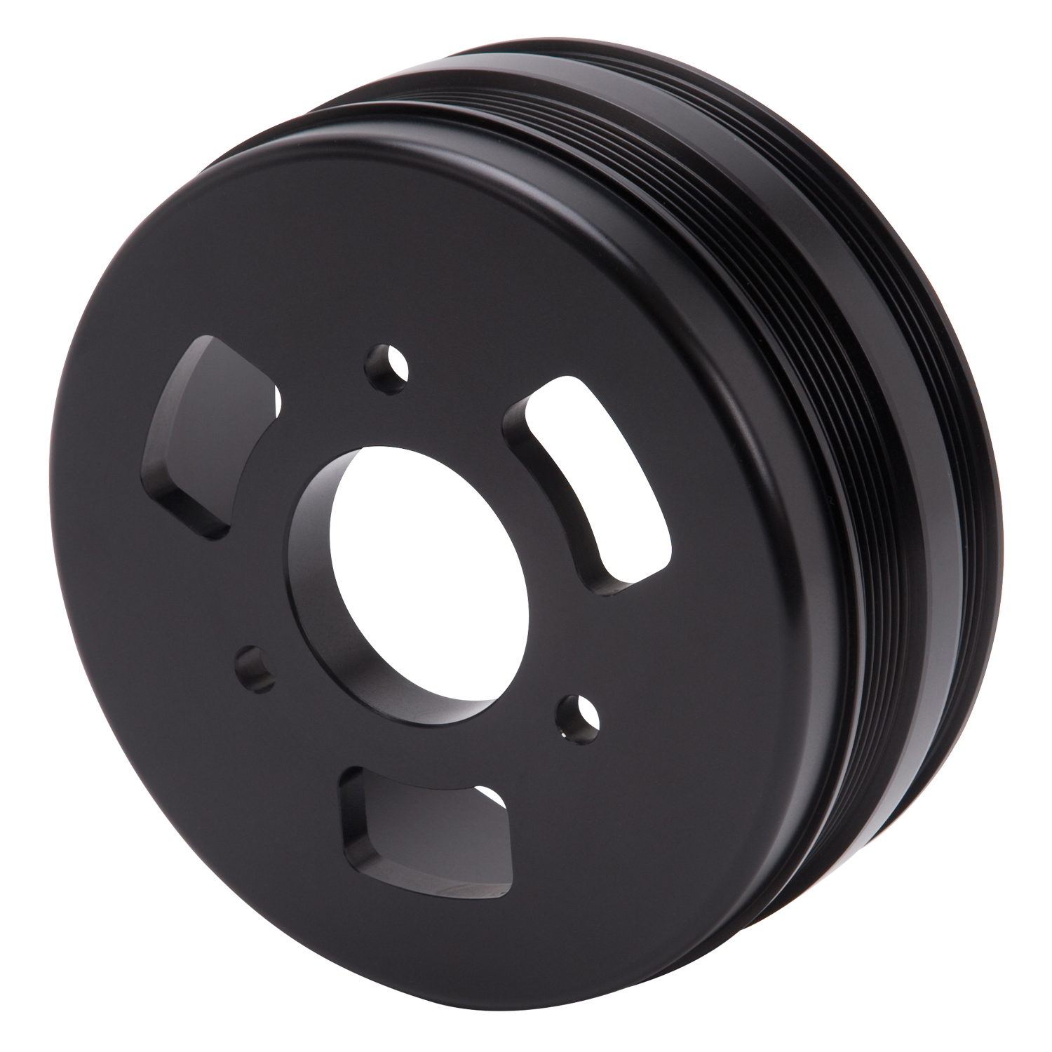 Edelbrock 15817 - Pulley Crank Drive Pulley Ls Dual Quad Corvette Offset
