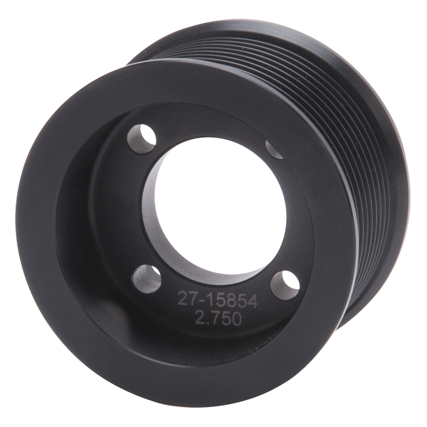 Edelbrock 15854 - Pulley Supercharger Enforcer 10 Rib 2 75In Black Edelbrock 15854 - Pulley Supercharger Enforcer 10 Rib 2 75In Black