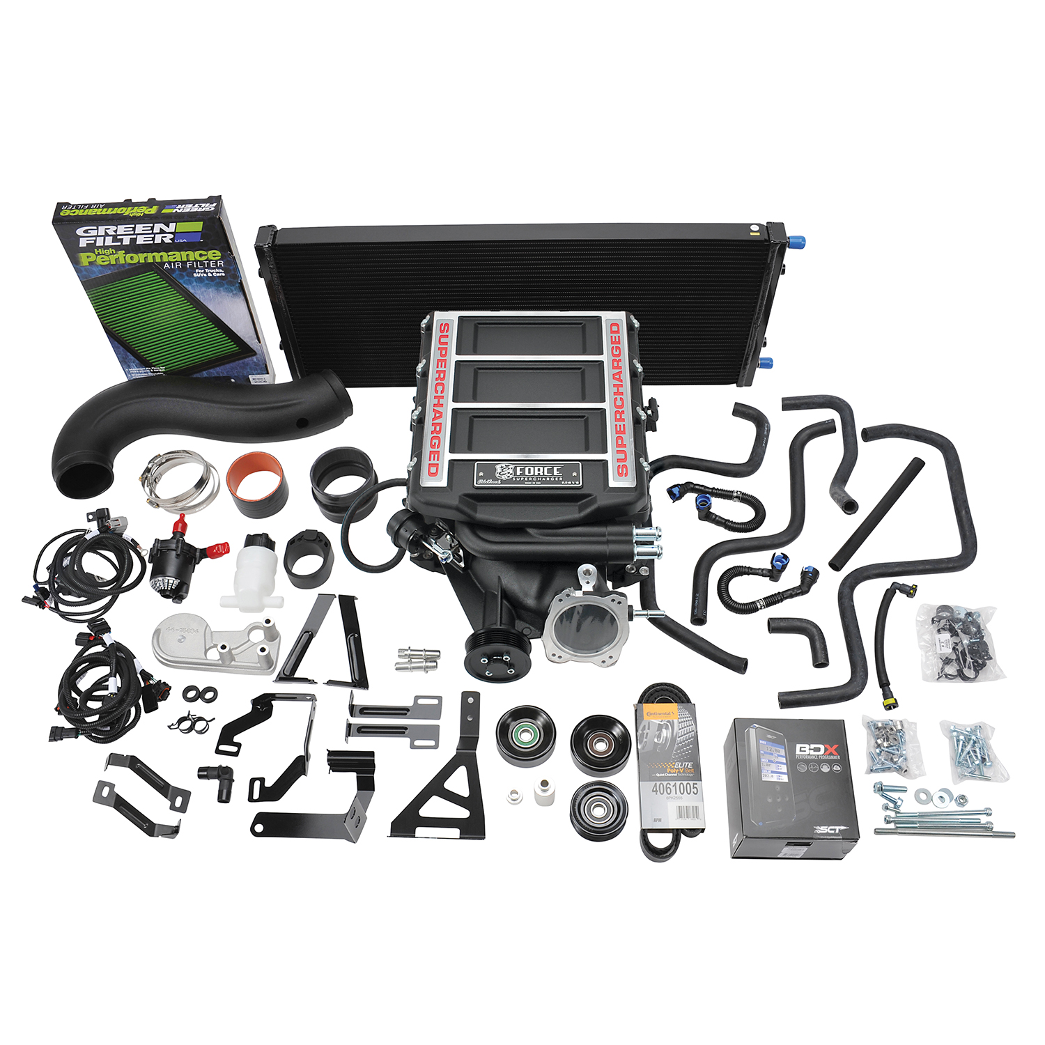 Edelbrock 15663 - Supercharger E-Force Supercharger System Chevrolet/GMC Truck and SUV Gen V 5.3L