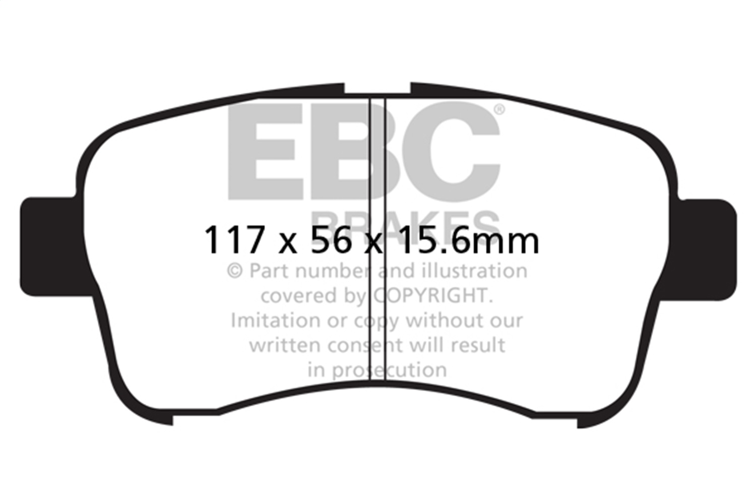 EBC DP21699 - Greenstuff 2000 Series Sport Brake Pads