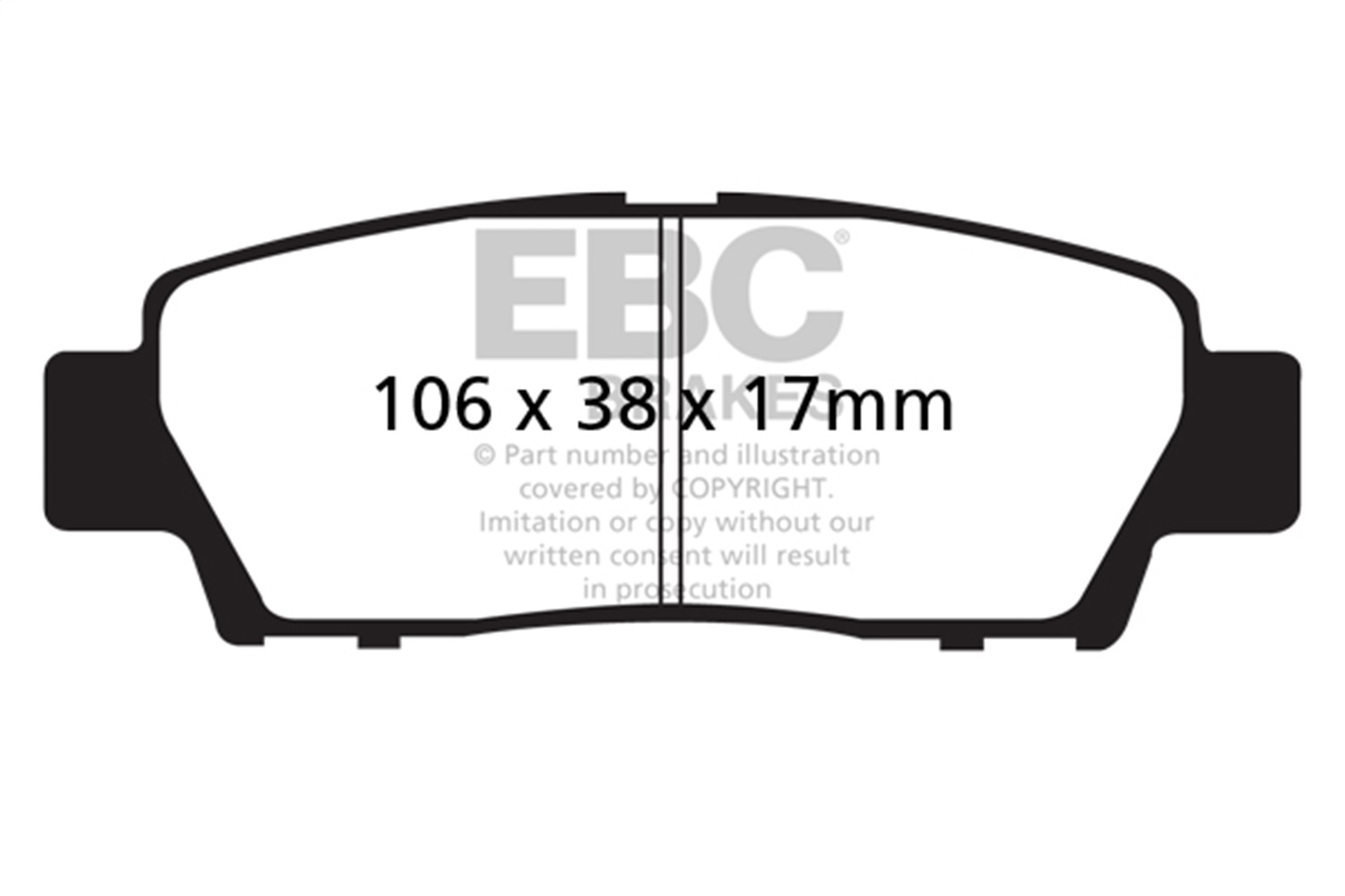 EBC DP21714 - 95-96 Toyota Avalon 3.0 Greenstuff Rear Brake Pads EBC DP21714 - 95-96 Toyota Avalon 3.0 Greenstuff Rear Brake Pads
