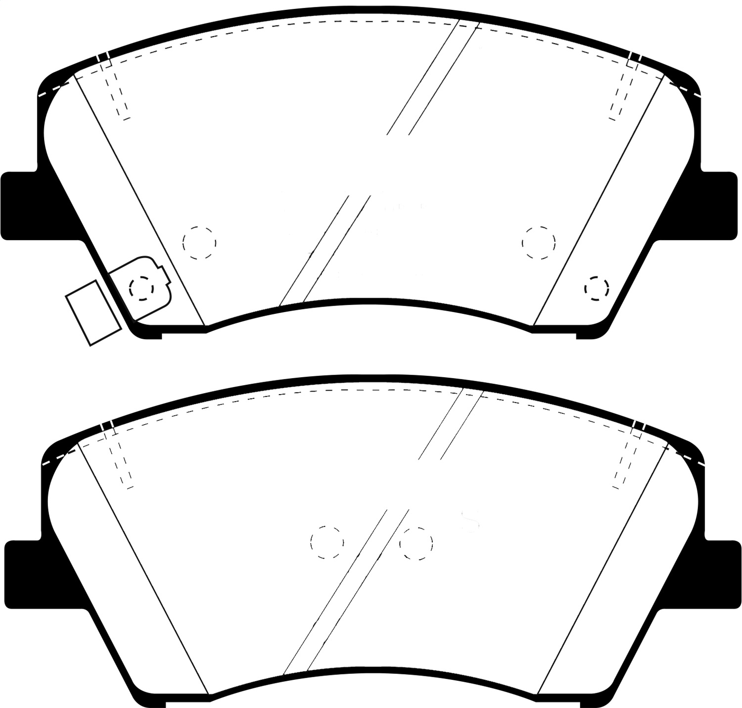 EBC DP23075 - 2017+ Hyundai Elantra 1.4L Turbo Greenstuff Front Brake Pads