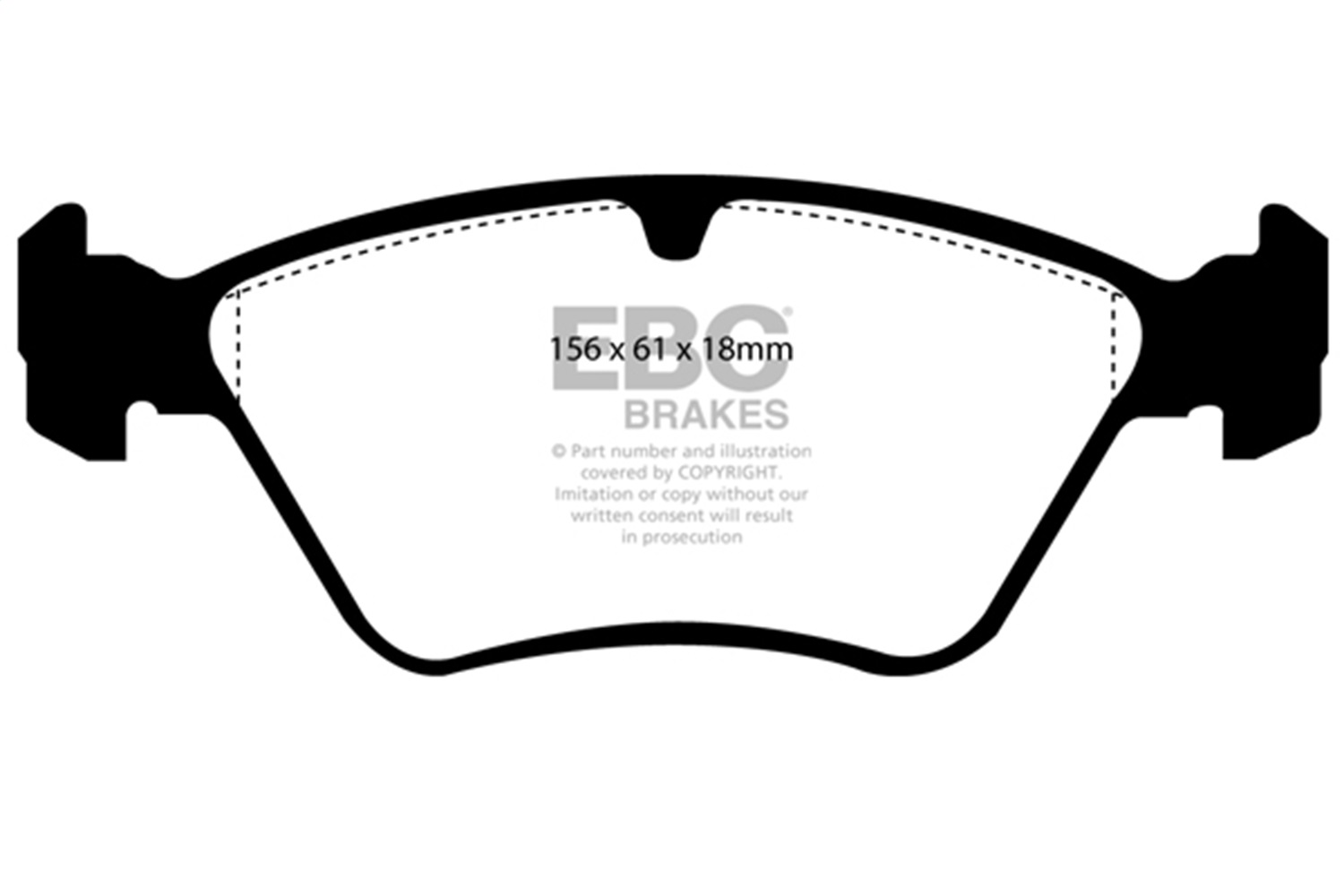 EBC DP2976 - Greenstuff 2000 Series Sport Brake Pads