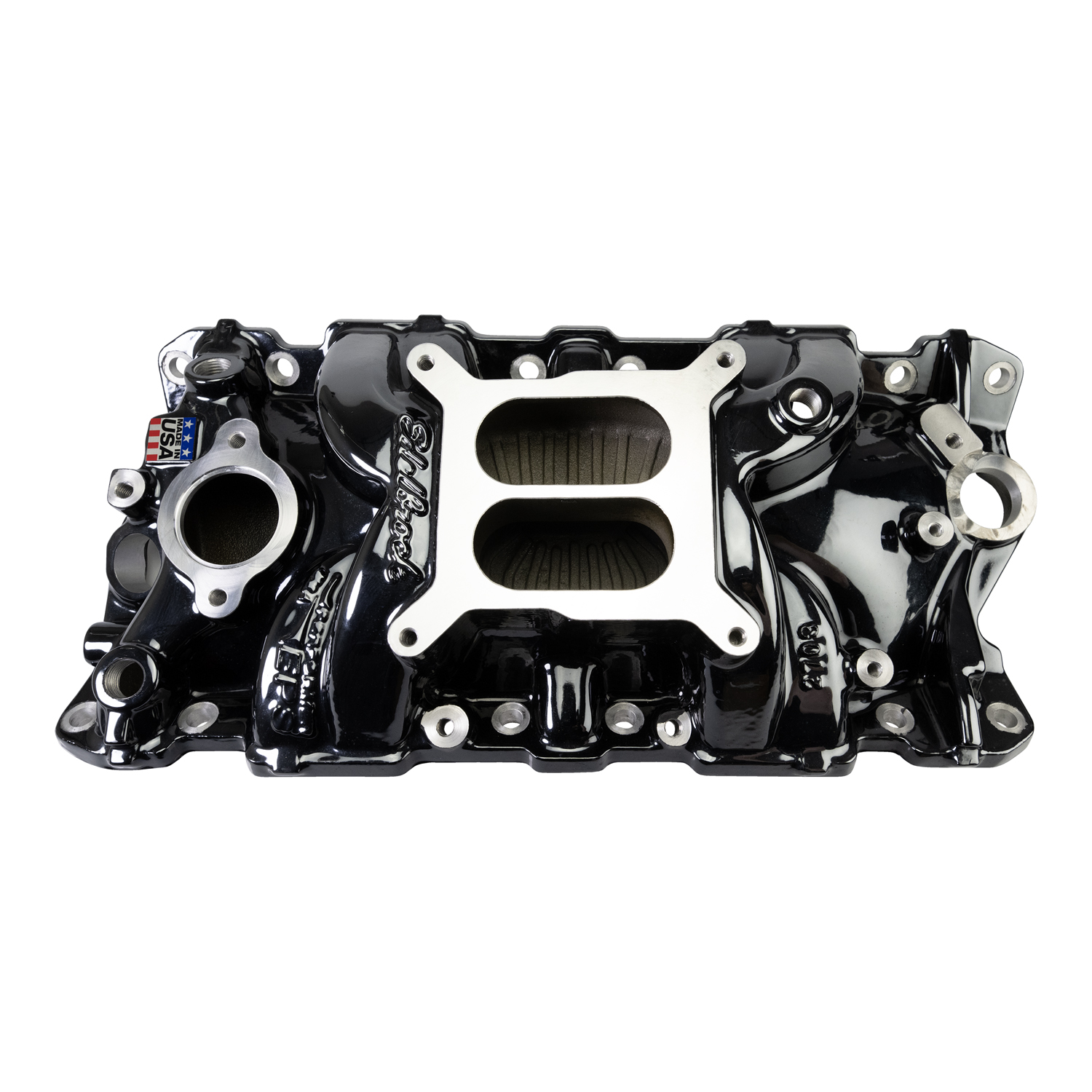 Edelbrock 2703-BP - Small-Block Chevy, Black Plasma Edelbrock 2703-BP - Small-Block Chevy, Black Plasma
