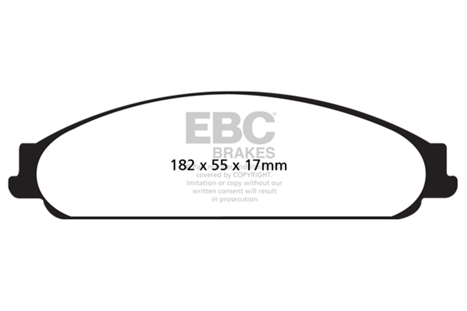 EBC DP31730C - 04-07 Ford Five Hundred 3.0 Redstuff Front Brake Pads EBC DP31730C - 04-07 Ford Five Hundred 3.0 Redstuff Front Brake Pads