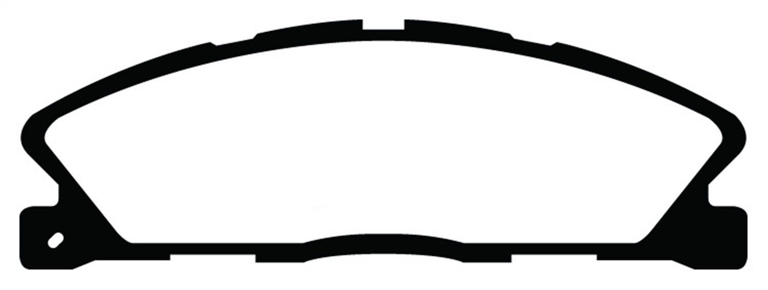 EBC DP33019C - 13+ Ford Taurus 3.5 Twin Turbo SHO Redstuff Front Brake Pads