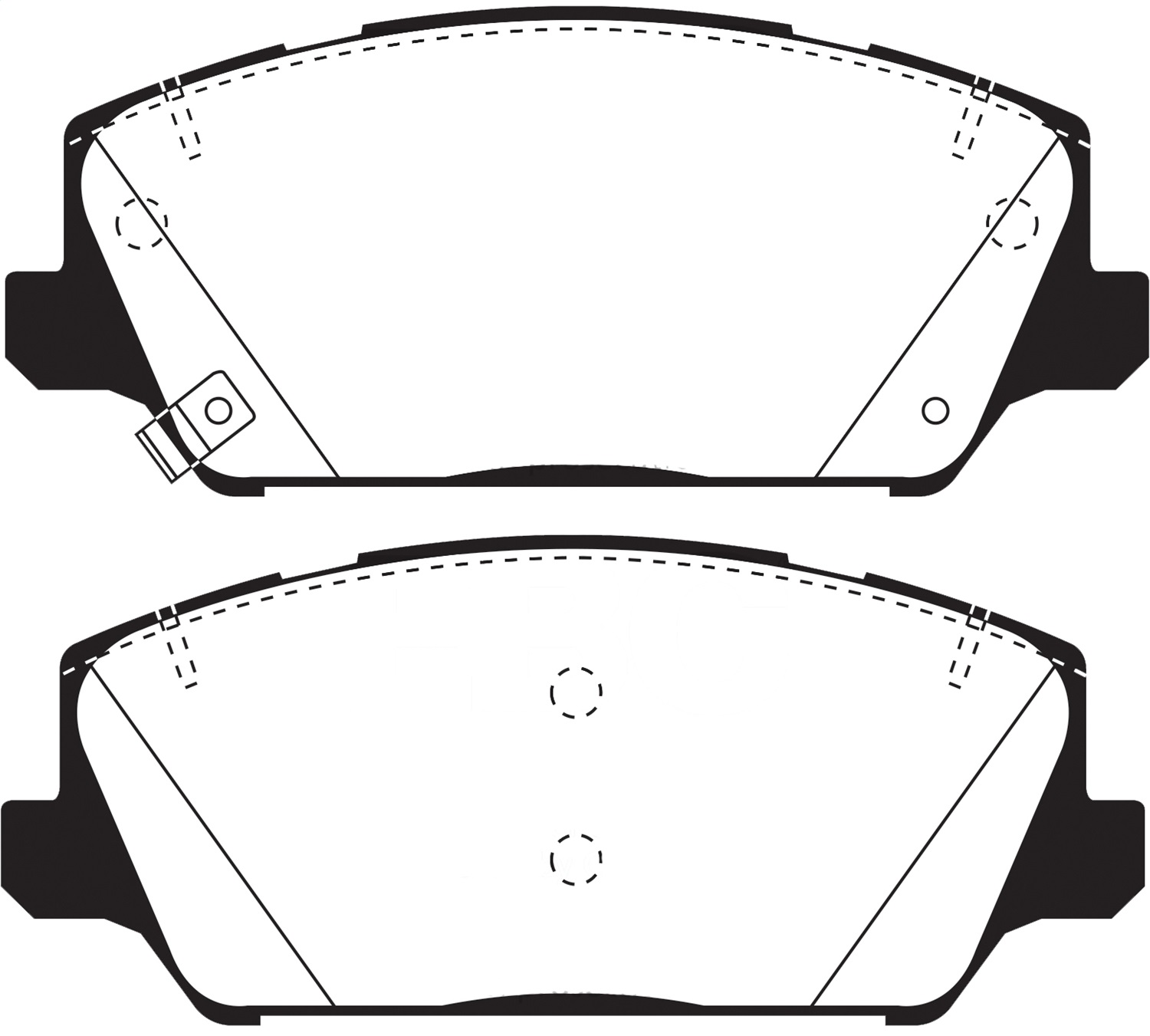 EBC DP33082C - 2017+ Kia Cadenza 3.3L Redstuff Front Brake Pads