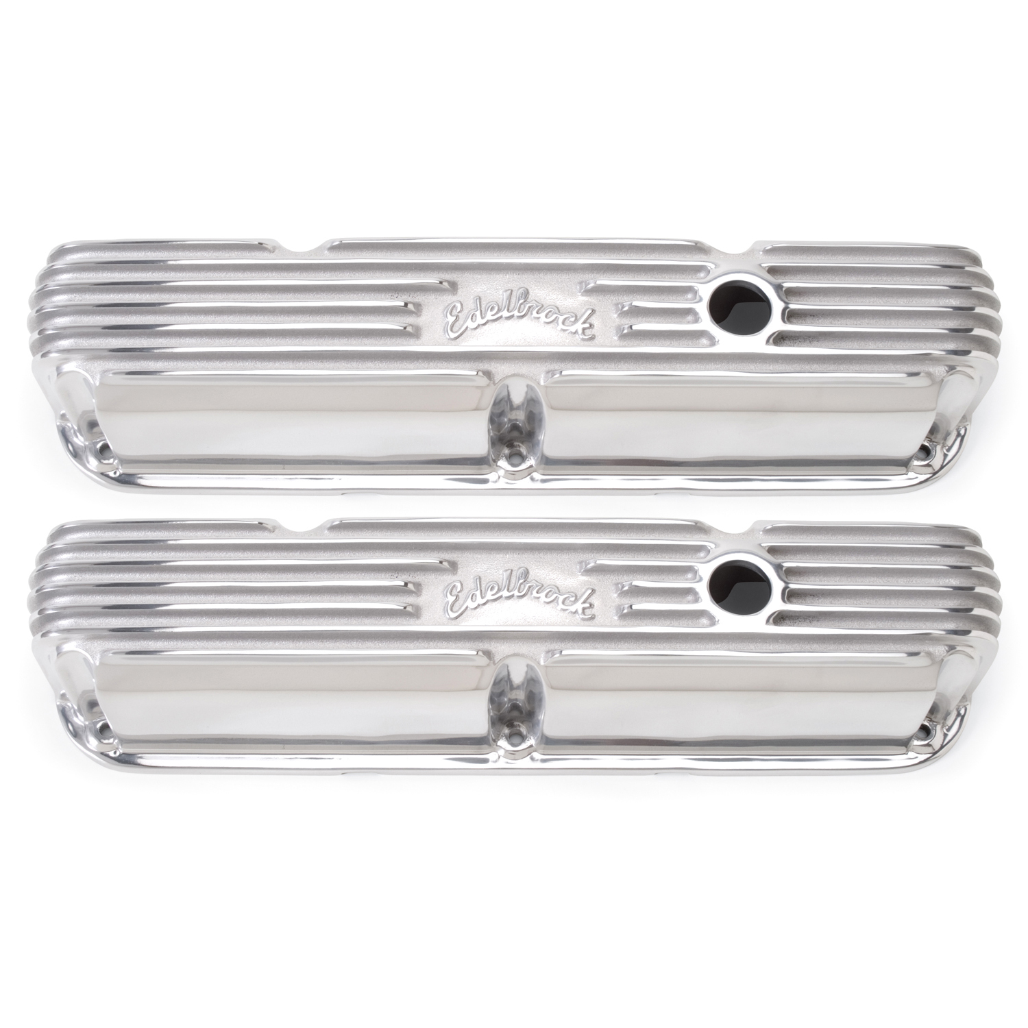 Edelbrock 4176 - Valve Cover Classic Series Chrysler La 318-340-360 CI V8 Polshed