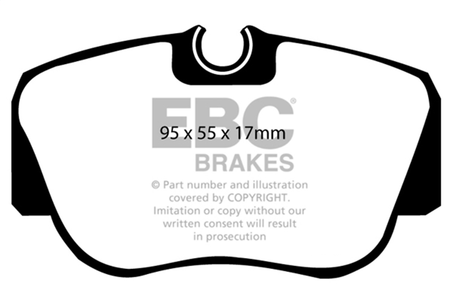 EBC DP3778C - Redstuff Ceramic Low Dust Brake Pads EBC DP3778C - Redstuff Ceramic Low Dust Brake Pads