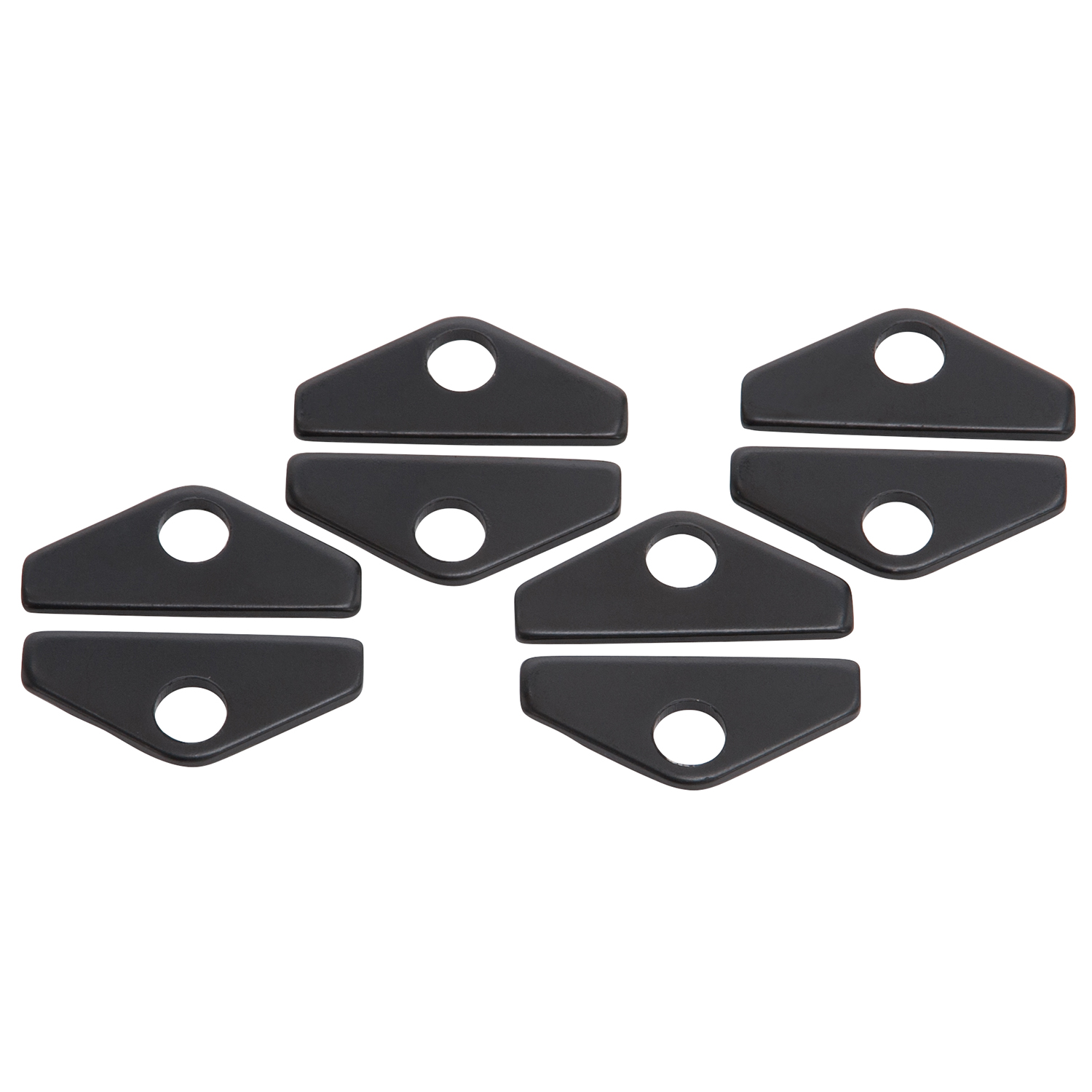 Edelbrock 44273 - Vc Hold Down Tab Kit Universal Steel Black Set of 8
