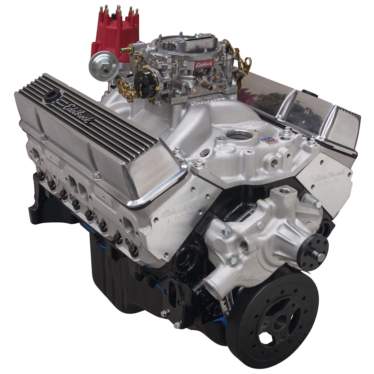 Edelbrock 46410 - Crate Engine 9 0 1 Performer E-Tec w/ Short Water Pump As Cast Edelbrock 46410 - Crate Engine 9 0 1 Performer E-Tec w/ Short Water Pump As Cast