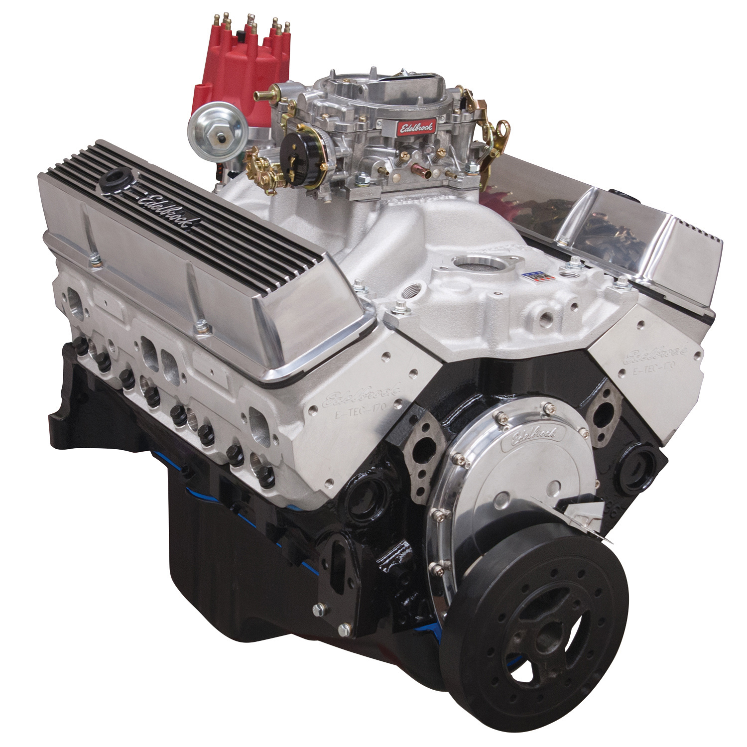 Edelbrock 46400 - Crate Engine 9 0 1 Performer E-Tec No Water Pump As Cast Edelbrock 46400 - Crate Engine 9 0 1 Performer E-Tec No Water Pump As Cast