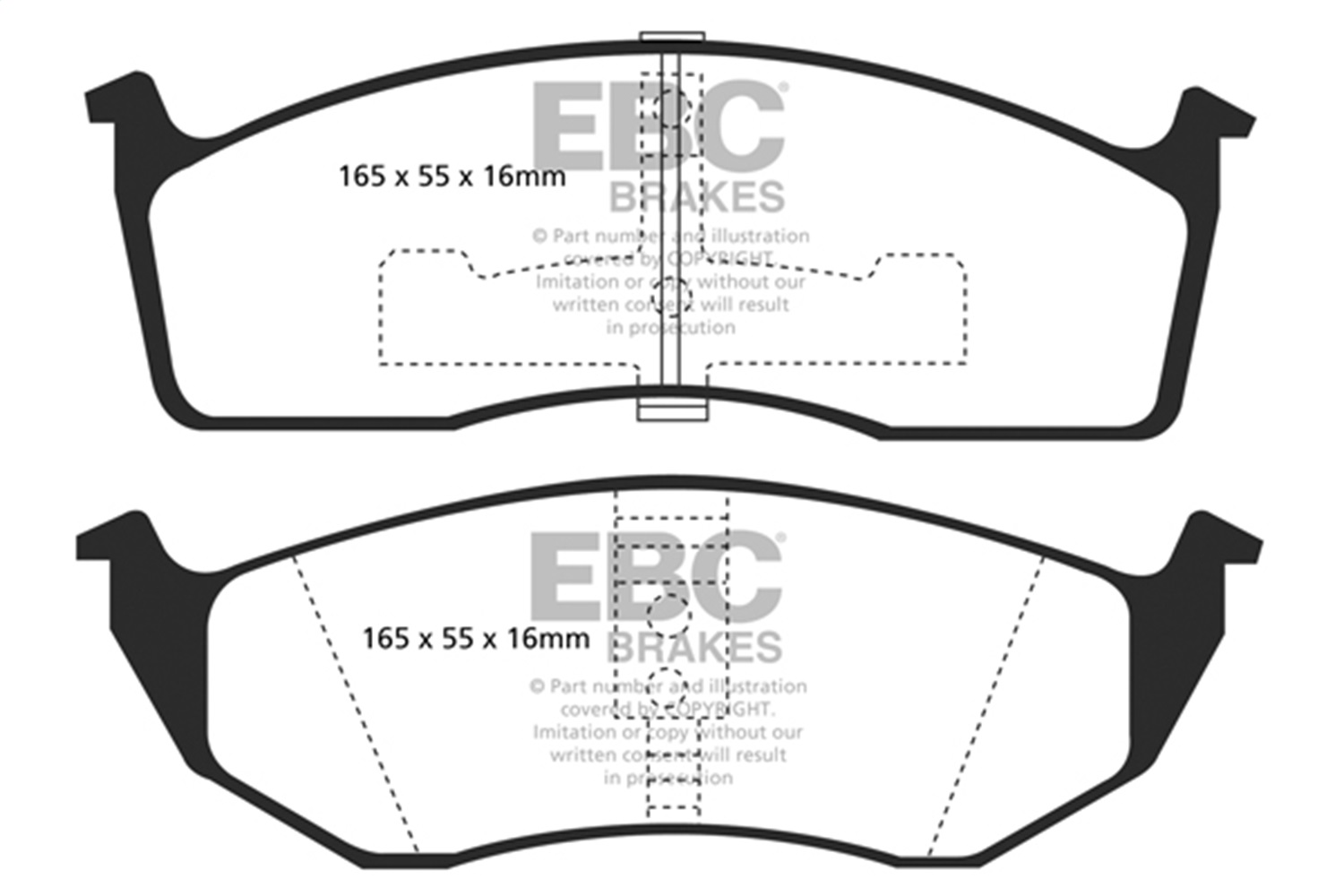 EBC DP41123R - Yellowstuff Street And Track Brake Pads