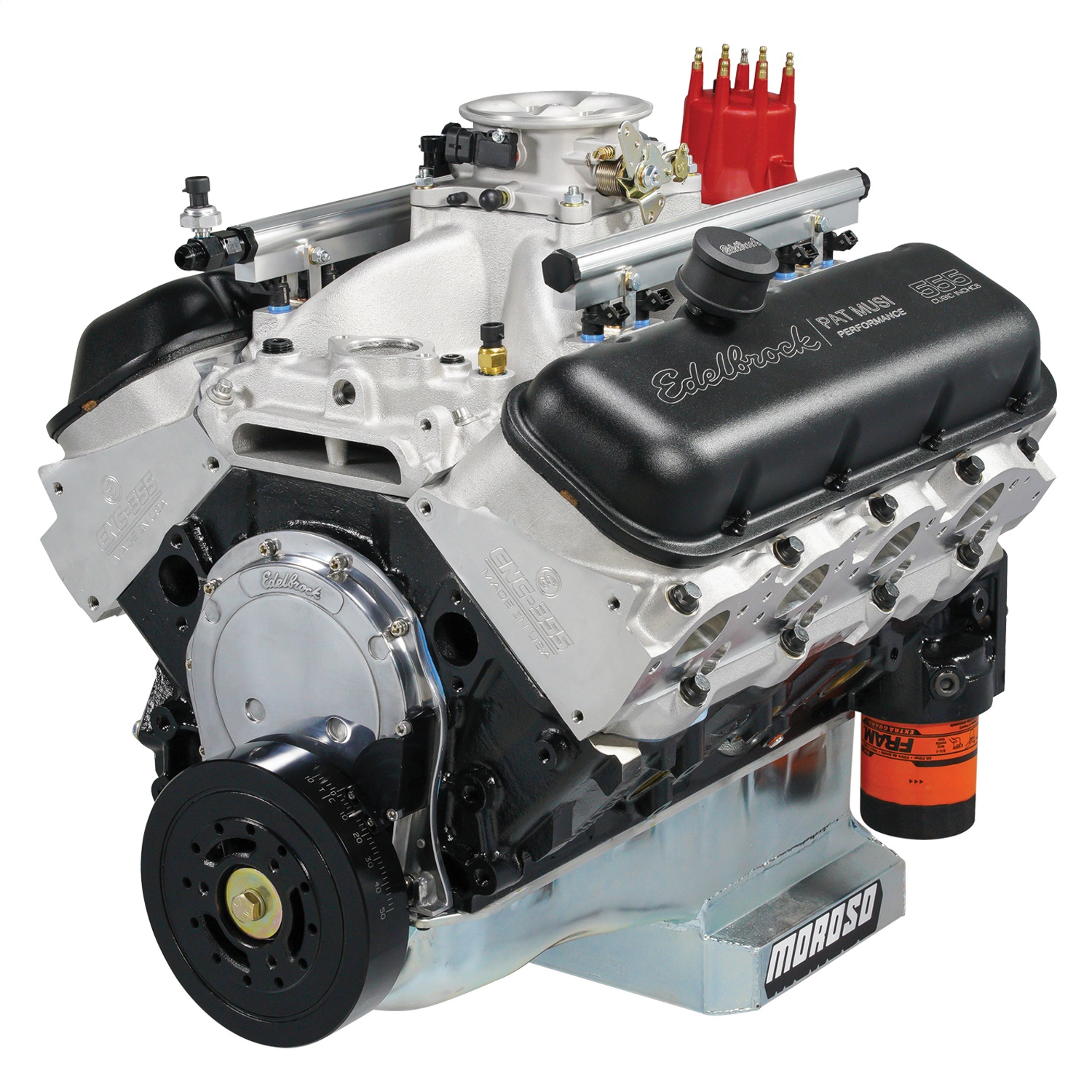 Edelbrock 48557 - Musi 555 Pro-Flo 4 EFI Big-Block Chevy Crate Engine Edelbrock 48557 - Musi 555 Pro-Flo 4 EFI Big-Block Chevy Crate Engine