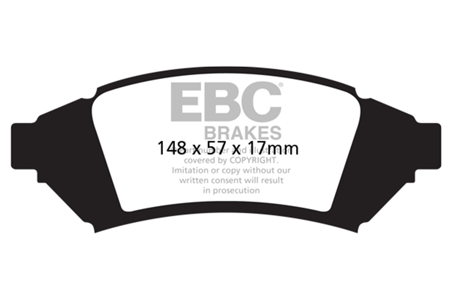 EBC DP41683R - Yellowstuff Street And Track Brake Pads