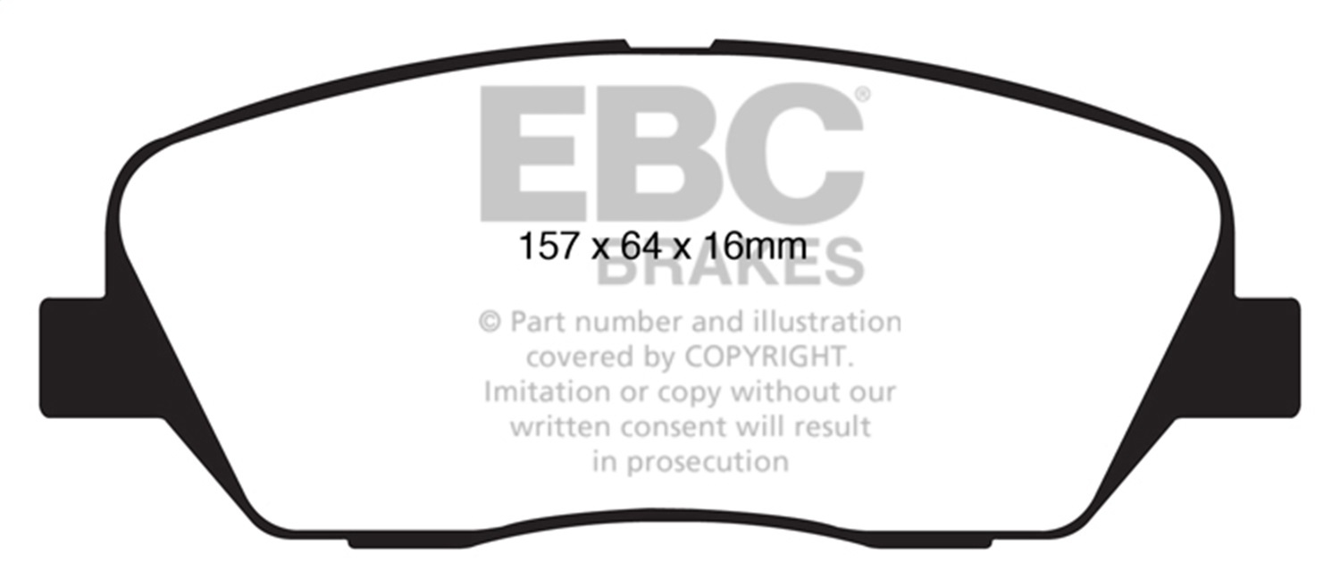 EBC DP41844R - Yellowstuff Street And Track Brake Pads EBC DP41844R - Yellowstuff Street And Track Brake Pads