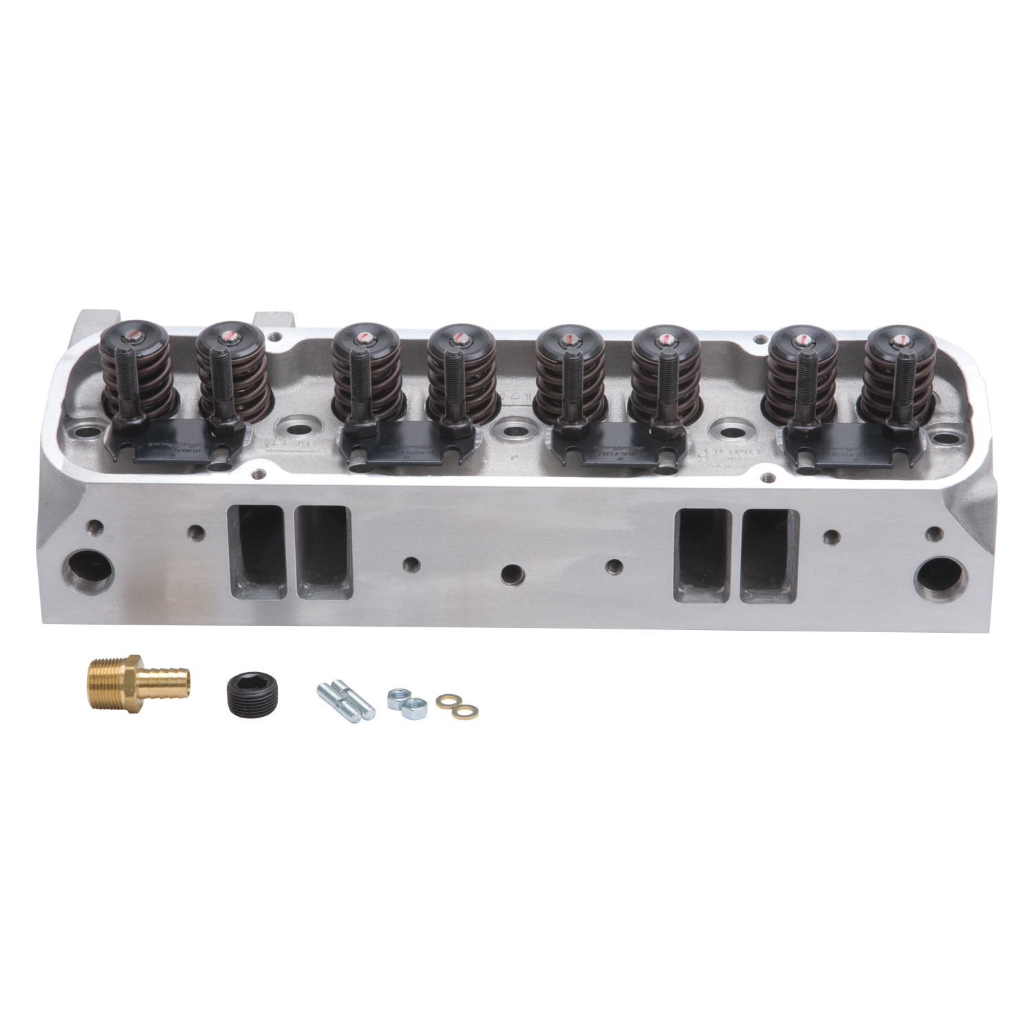 Edelbrock 61525 - Cylinder Head Performer RPM CNC Pontiac 1962-1969 455 CI V8 87 cc Combustion Chamber