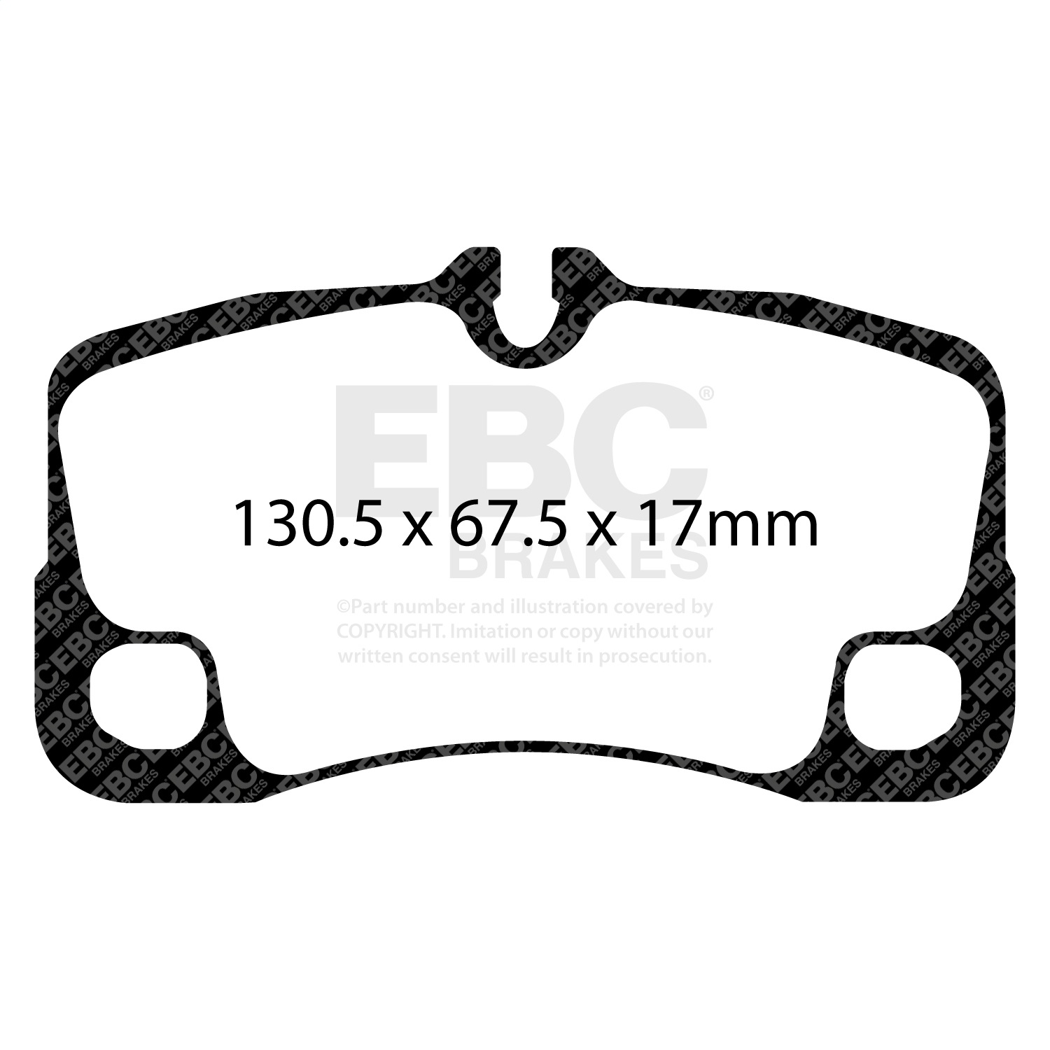 EBC DP41930R - 09-12 Porsche 911 (997) (Cast Iron Rotor only) 3.6 Carrera 2 Yellowstuff Rear Brake Pads EBC DP41930R - 09-12 Porsche 911 (997) (Cast Iron Rotor only) 3.6 Carrera 2 Yellowstuff Rear Brake Pads