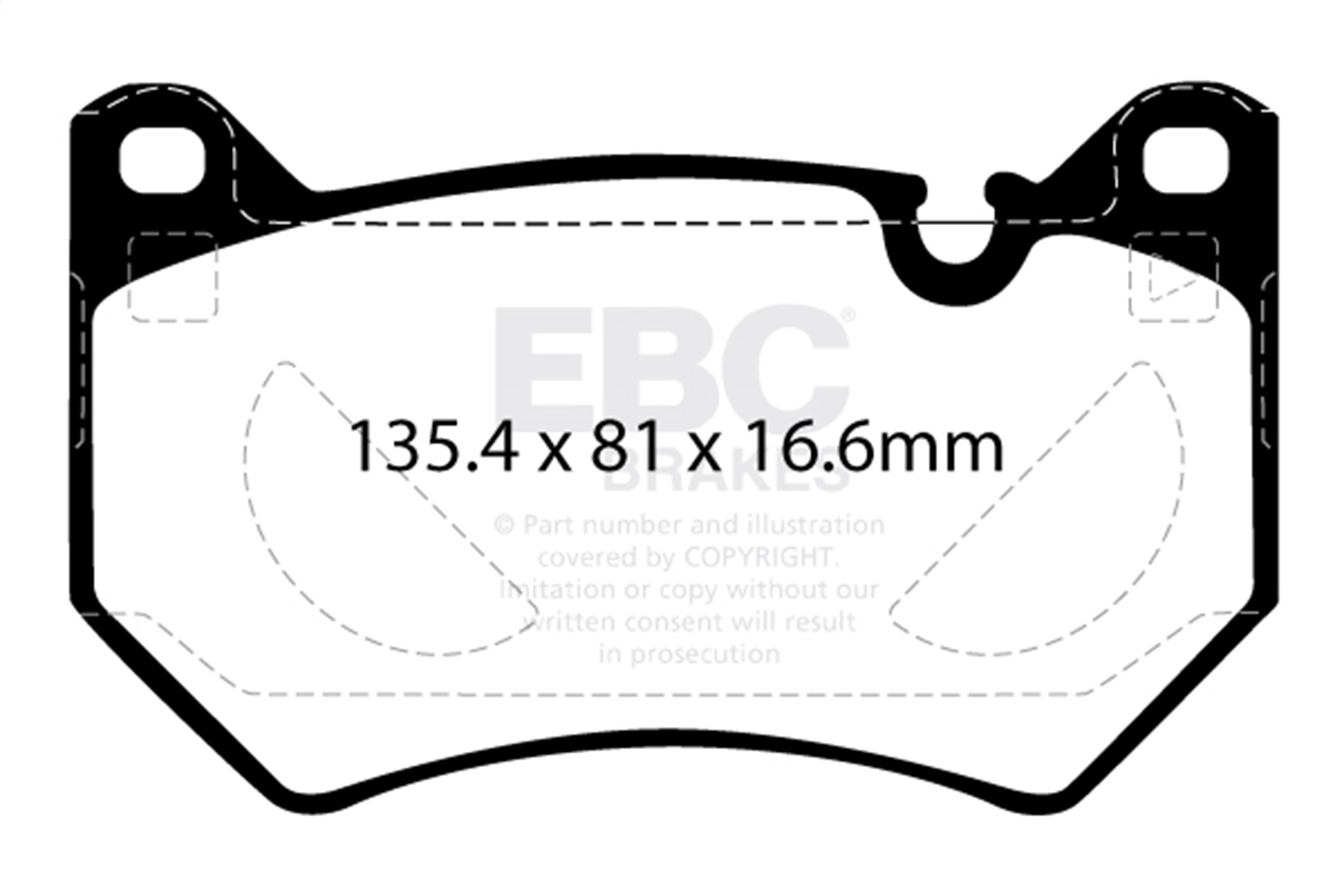 EBC DP42436R - 2018+ Audi Q5 FY 2.0T Yellowstuff Front Brake Pads