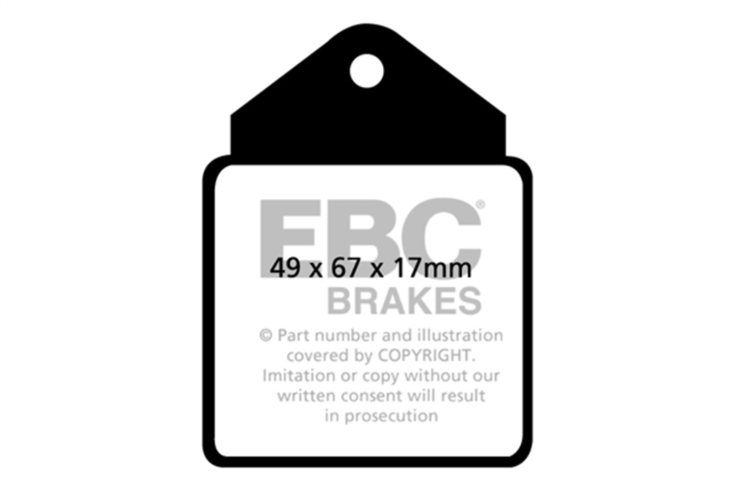 EBC DP4710R - Yellowstuff Street And Track Brake Pads EBC DP4710R - Yellowstuff Street And Track Brake Pads