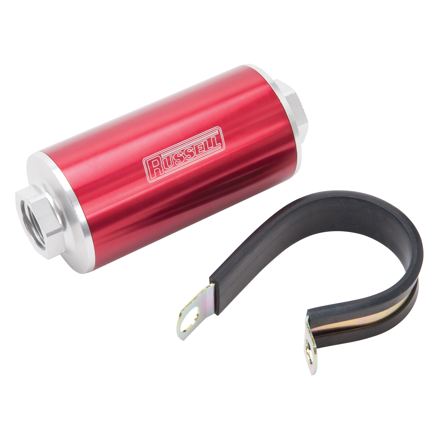 Edelbrock 649261 - FUEL FILTER 6in. PROFILTER 60 MICRON #10 AN INLET/#10 AN OUTLET RED/CLEAR ANODIZED Edelbrock 649261 - FUEL FILTER 6in. PROFILTER 60 MICRON #10 AN INLET/#10 AN OUTLET RED/CLEAR ANODIZED