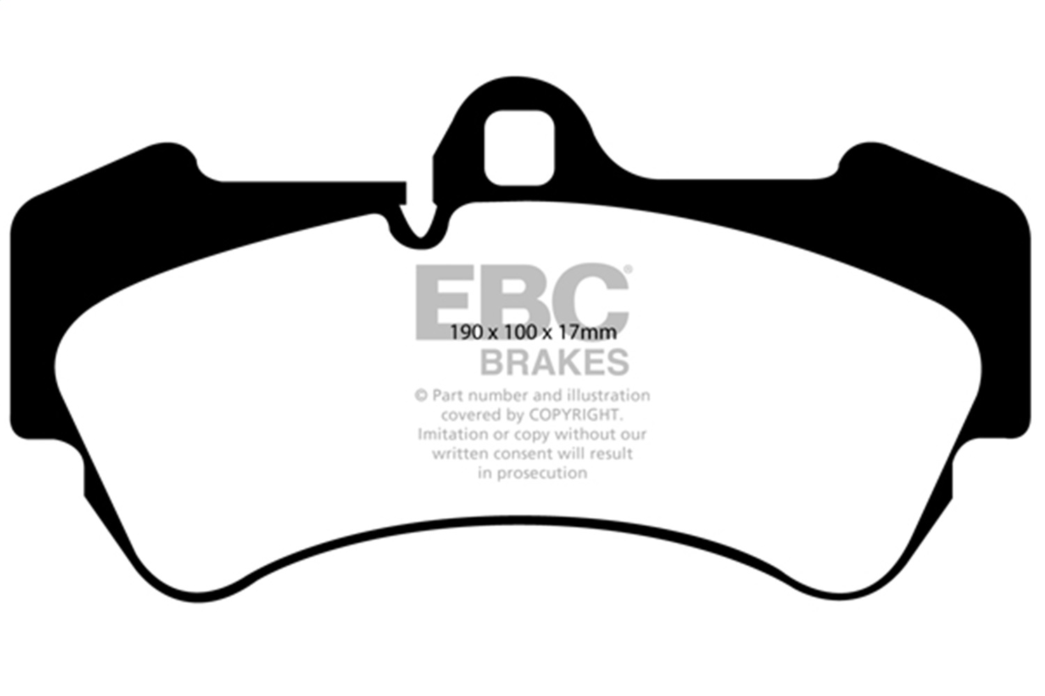 EBC DP51521NDX - 04-06 Porsche Cayenne 3.2L Bluestuff Front Brake Pads