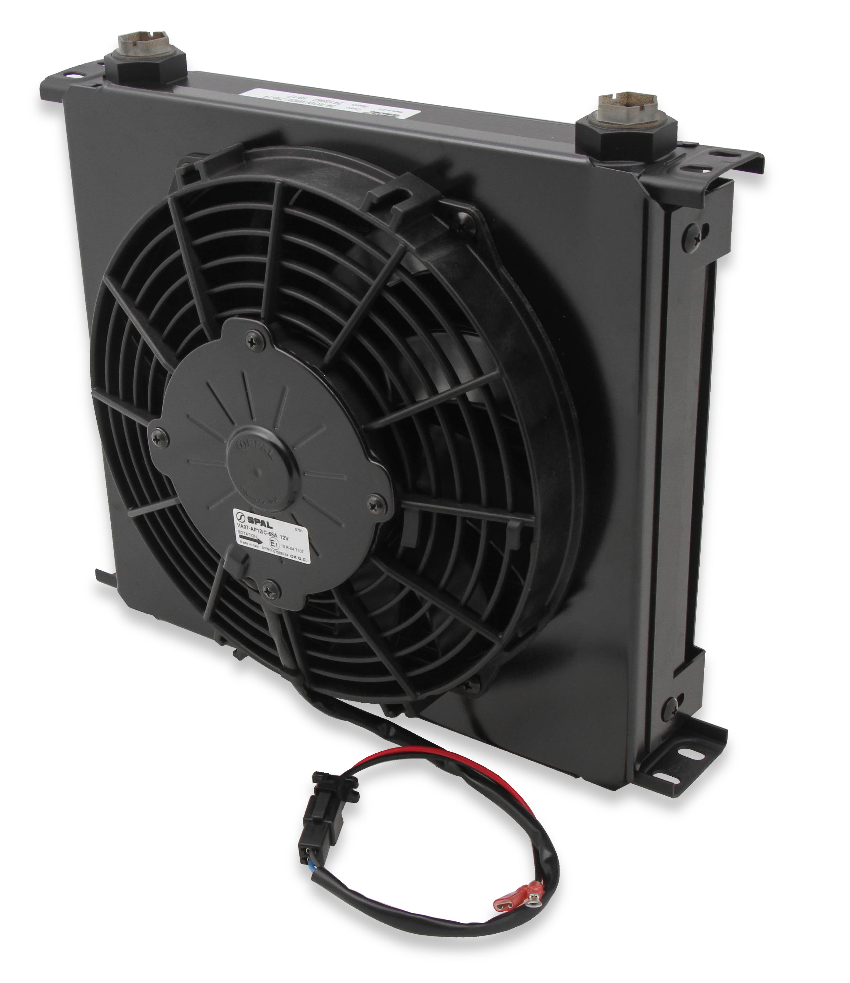 Earl's Performance FP434ERL - Earl's UltraPro Oil Cooler w/ Fan Pack - 34 Rows - Wide Cooler