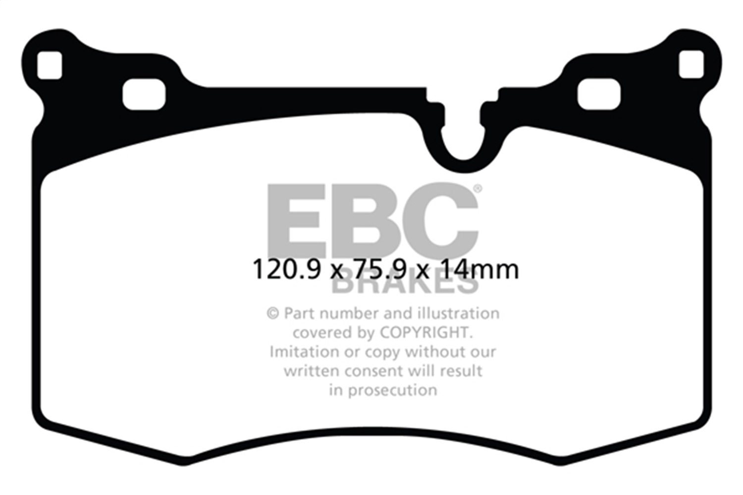 EBC DP51854NDX - Brakes Bluestuff Street and Track Day Brake Pads EBC DP51854NDX - Brakes Bluestuff Street and Track Day Brake Pads