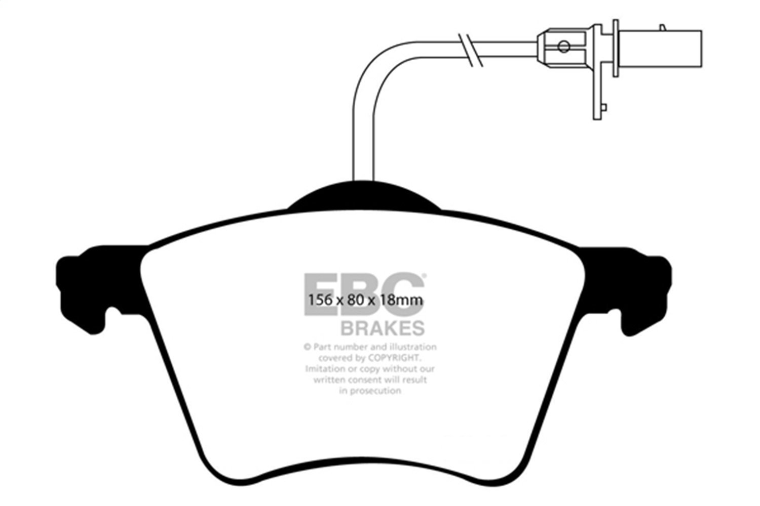 EBC DP61368 - 6000 Series Greenstuff Truck/SUV Brakes Disc Pads EBC DP61368 - 6000 Series Greenstuff Truck/SUV Brakes Disc Pads