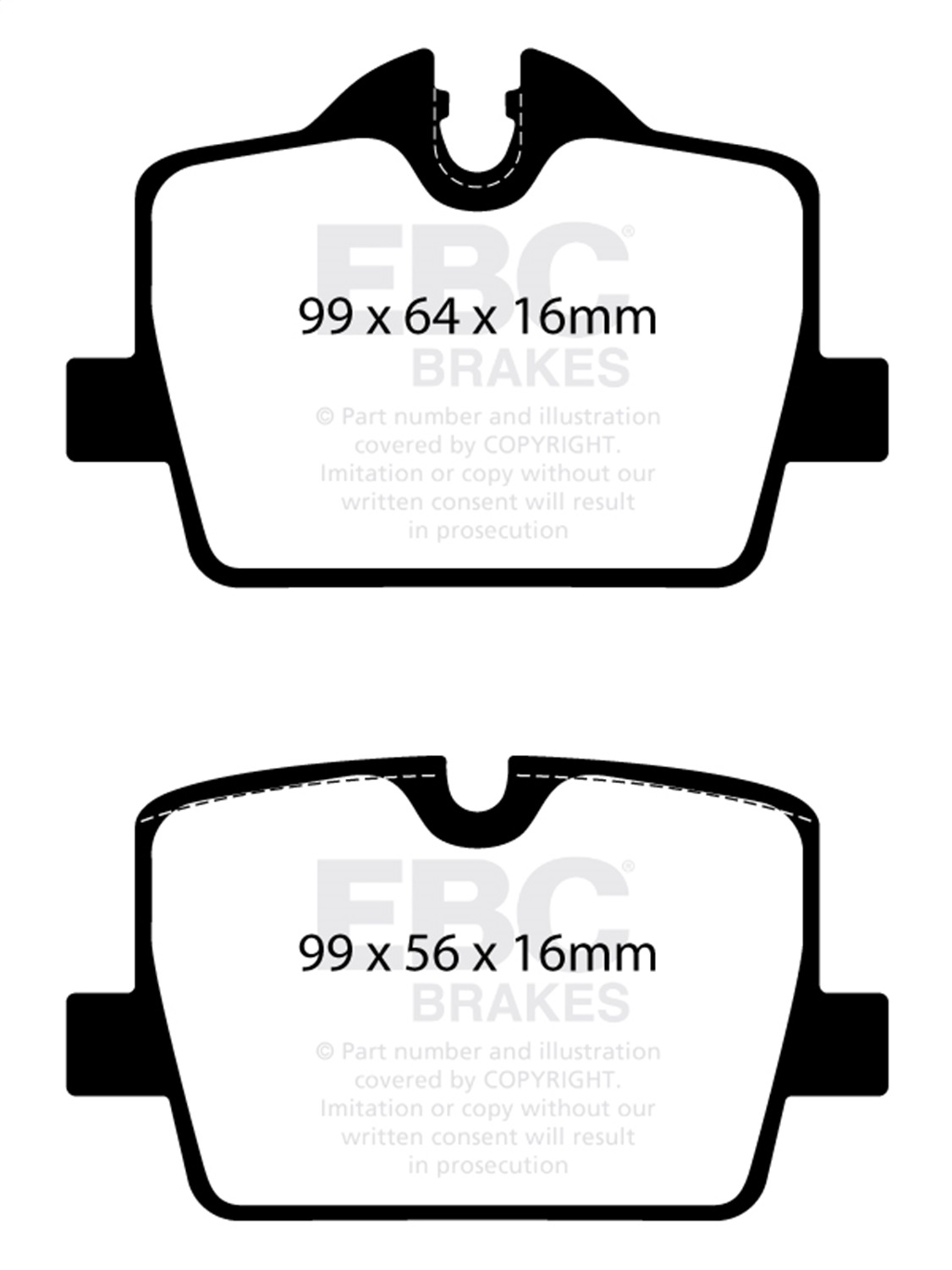 EBC DP52405NDX - 2019+ BMW Z4 G29 2.0T Bluestuff Rear Brake Pads