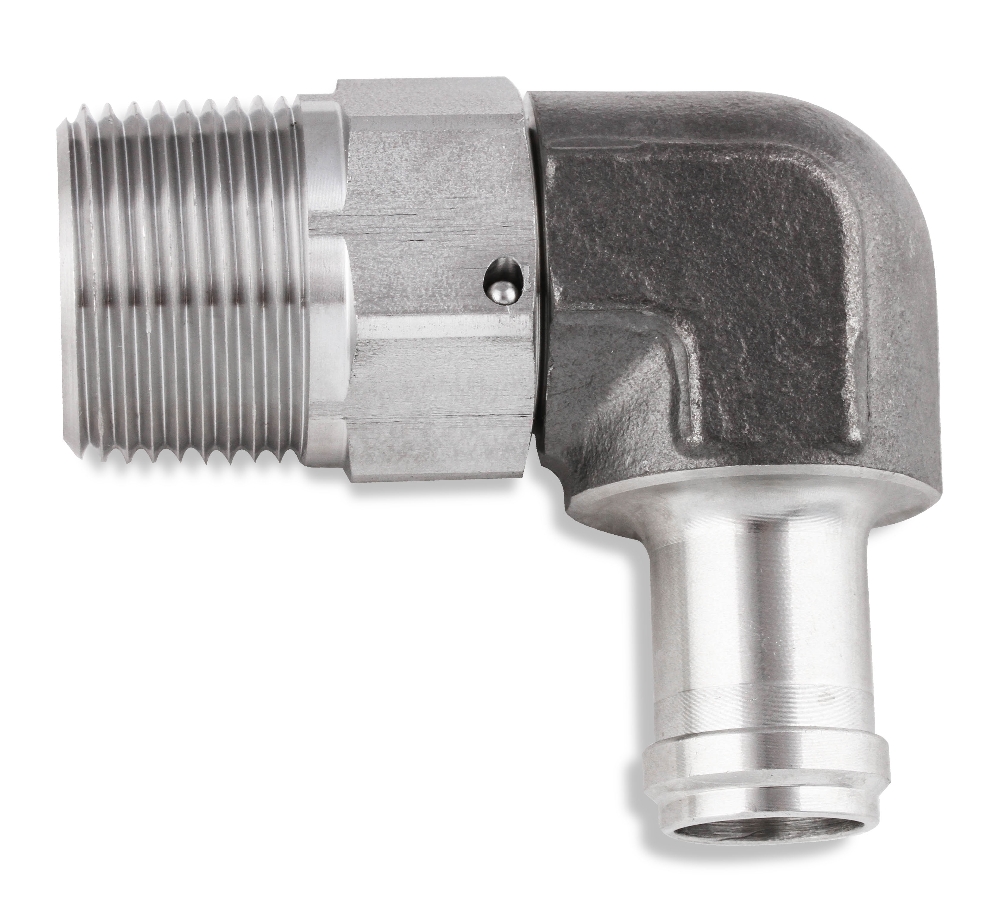 Earl's Performance SS988409ERL - Stainless Steel 90 Deg. NPT Swivel Hose End