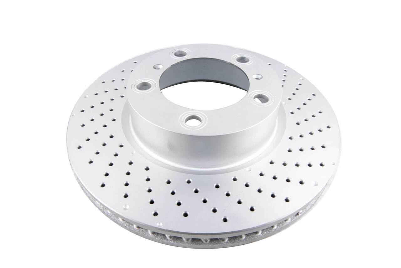 DBA DBA3698OEXR - 13-16 Porsche Boxster Base Front Right En-Shield Standard Rotor