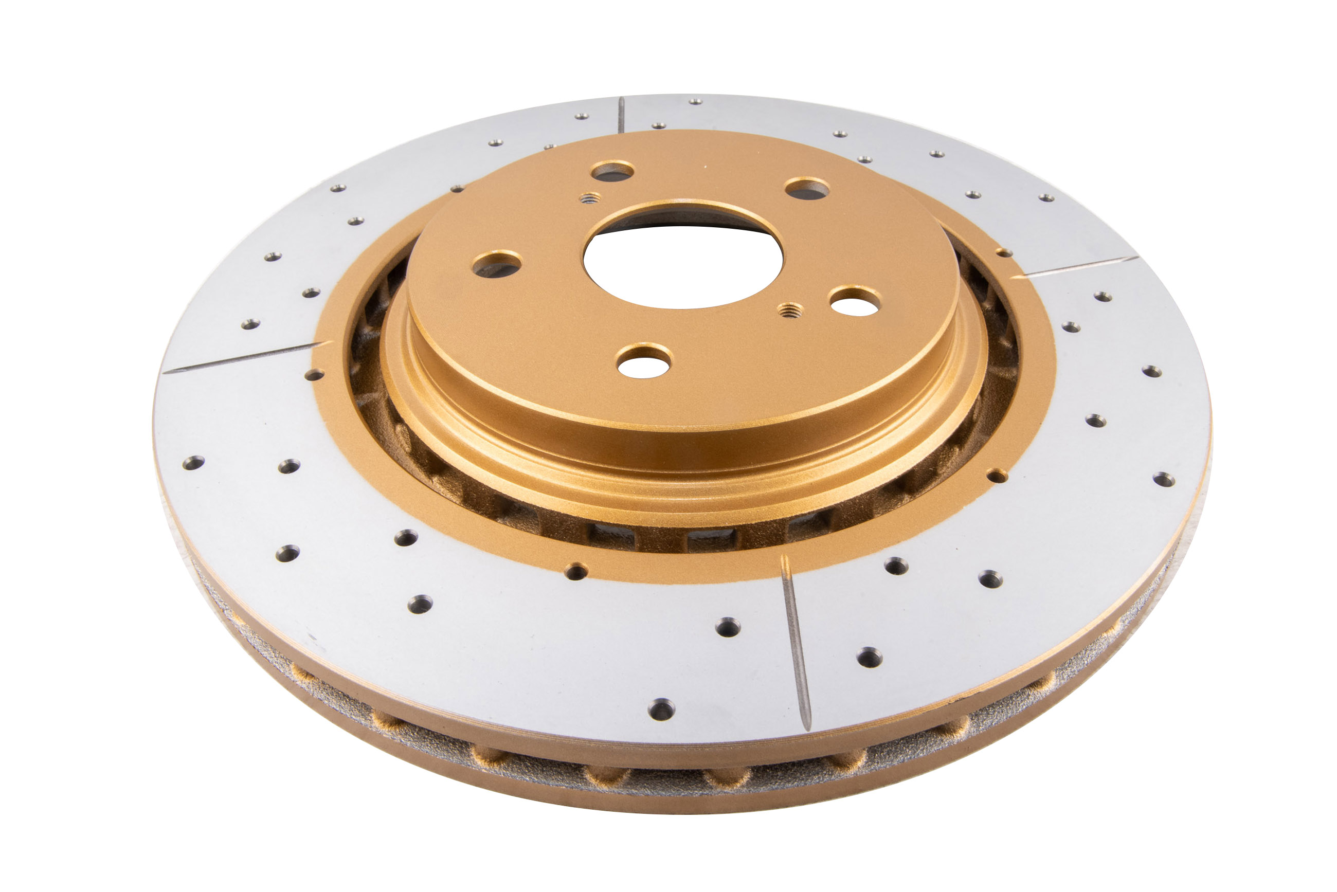 DBA DBA3450X - 15-18 Lexus NX200t Front Drilled & Slotted Street Series Rotor
