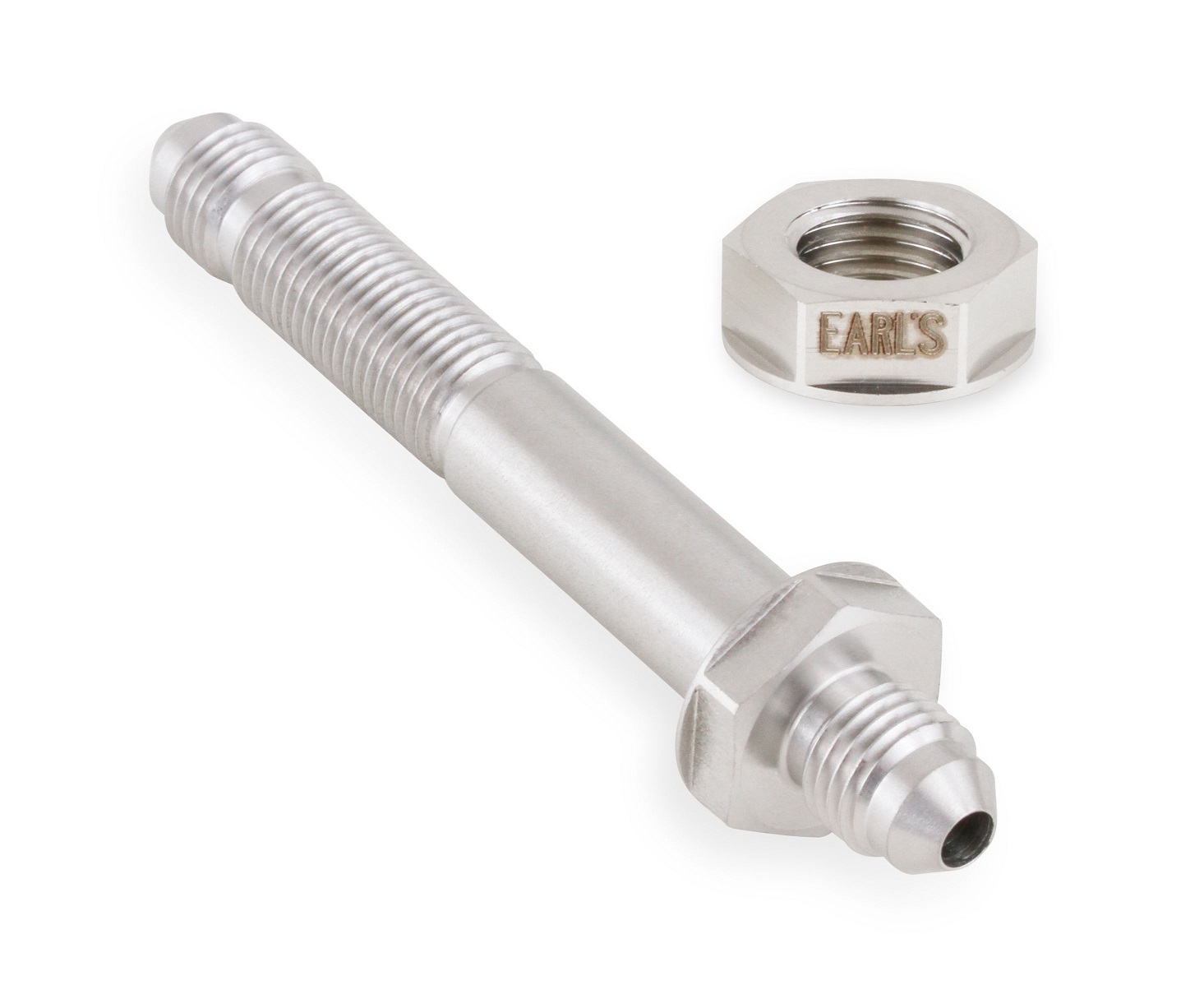 Earl's Performance SS983504ERL - Straight Stainless Steel AN Bulkhead Union
