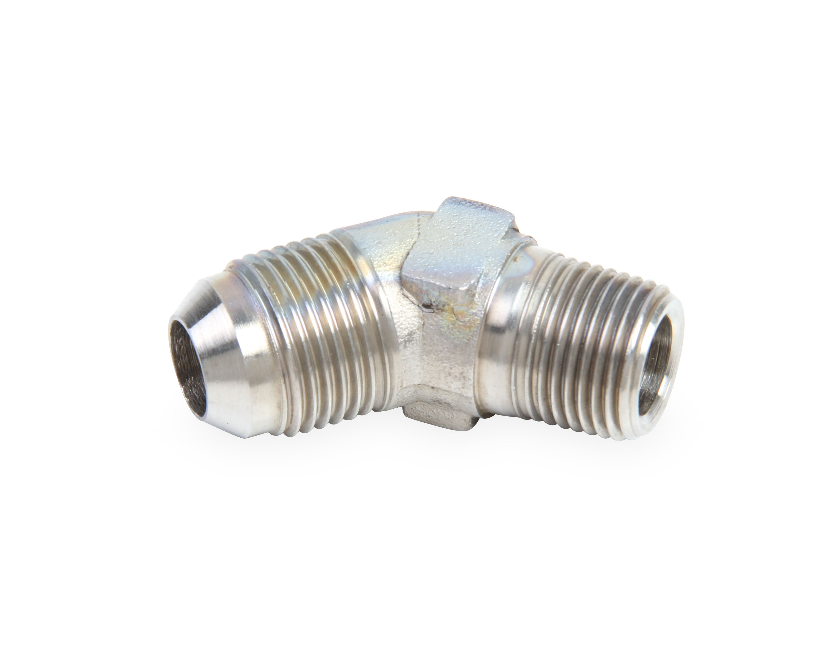 Earl's Performance SS982303ERL - 45 Deg. Stainless Steel AN to NPT Adapter Elbow