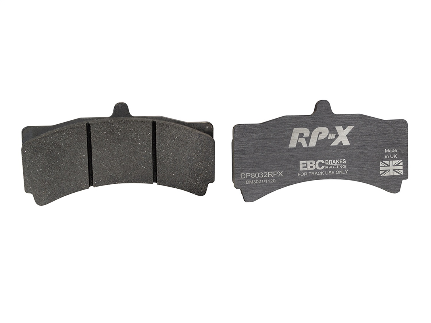 EBC DP8032RPX - Racing Alcon CAR89 Calipers RP-X Brake Pads EBC DP8032RPX - Racing Alcon CAR89 Calipers RP-X Brake Pads