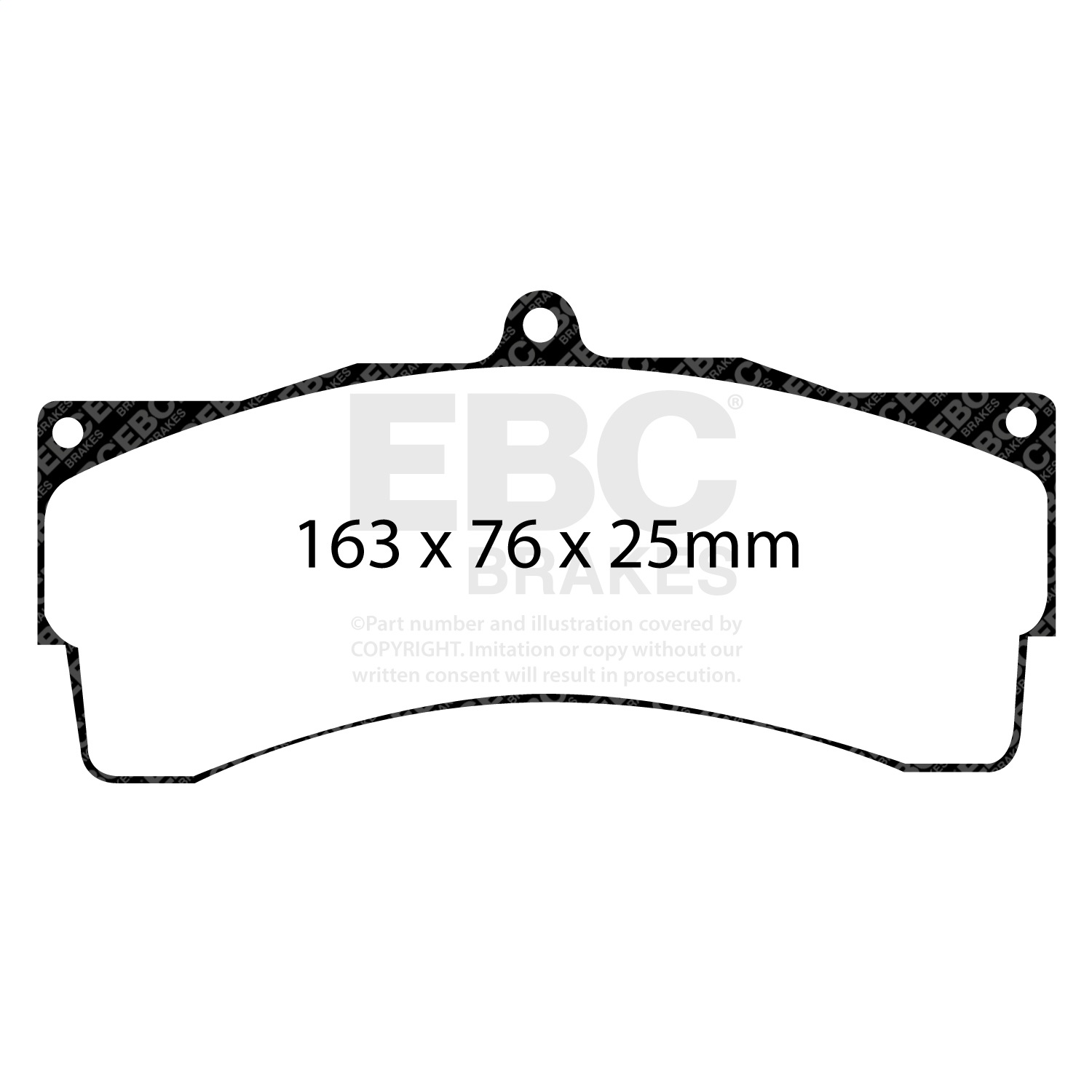 EBC DP8033RPX - Racing AP Racing CP6080 Calipers RP-X Brake Pads