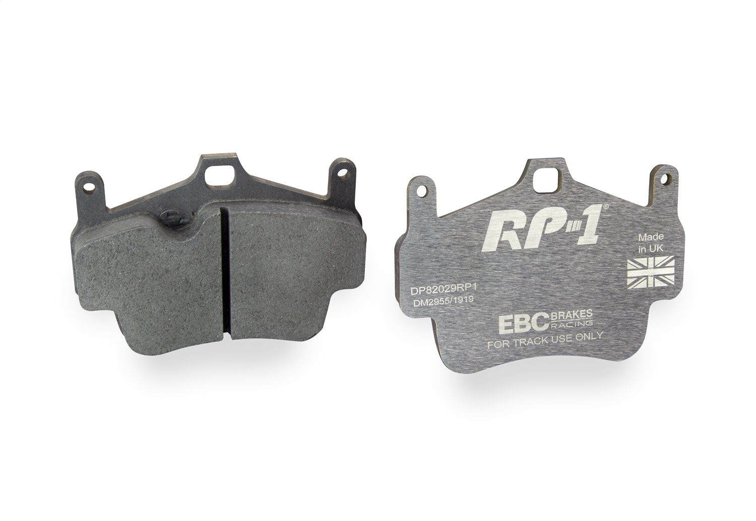 EBC DP82029RP1 - Racing 05-08 Porsche 911 (997) (Cast Iron Disc Only) RP-1 Front/Race Rear Brake Pads (Pair Only) EBC DP82029RP1 - Racing 05-08 Porsche 911 (997) (Cast Iron Disc Only) RP-1 Front/Race Rear Brake Pads (Pair Only)