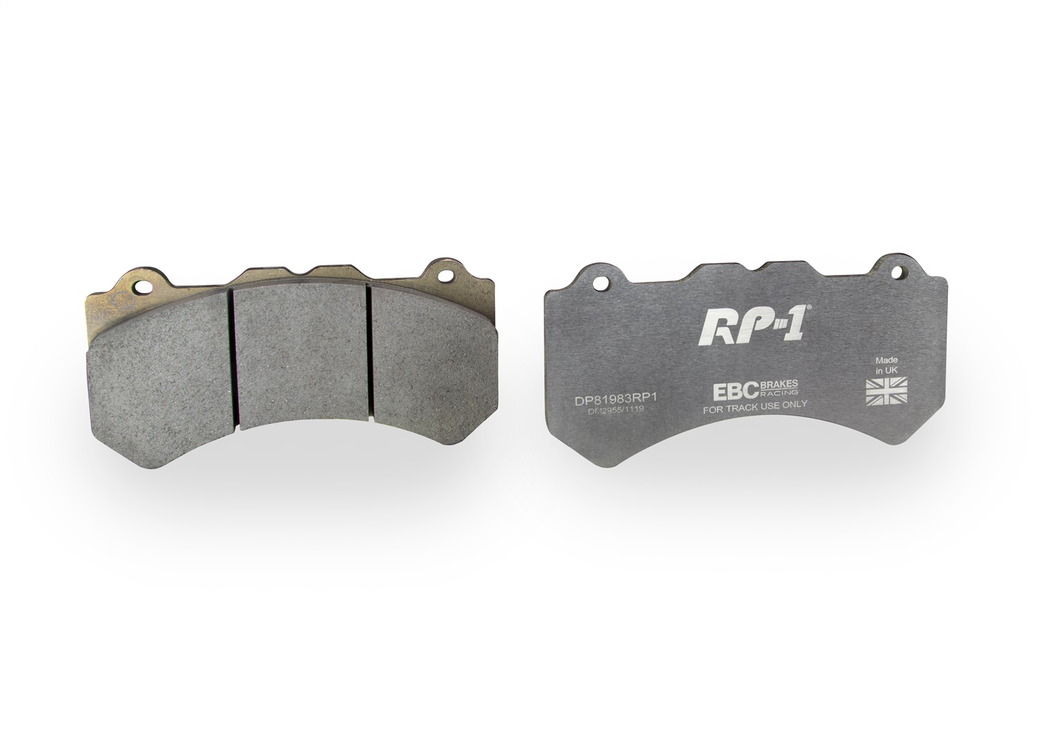 EBC DP81983RP1 - Racing 08-11 Nissan GT-R (R35) RP-1 Race Front Brake Pads