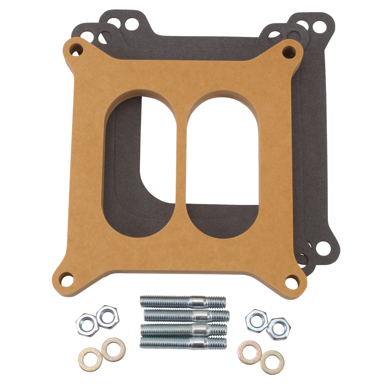 Edelbrock 8725 - 1/2-Inch DIVided Wood Spac Edelbrock 8725 - 1/2-Inch DIVided Wood Spac