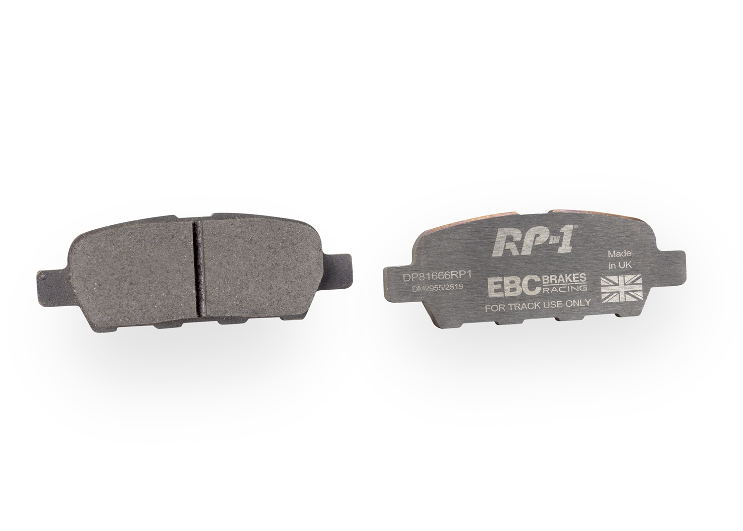 EBC DP81666RP1 - Racing 03-09 Nissan 350Z RP-1 Race Rear Brake Pads