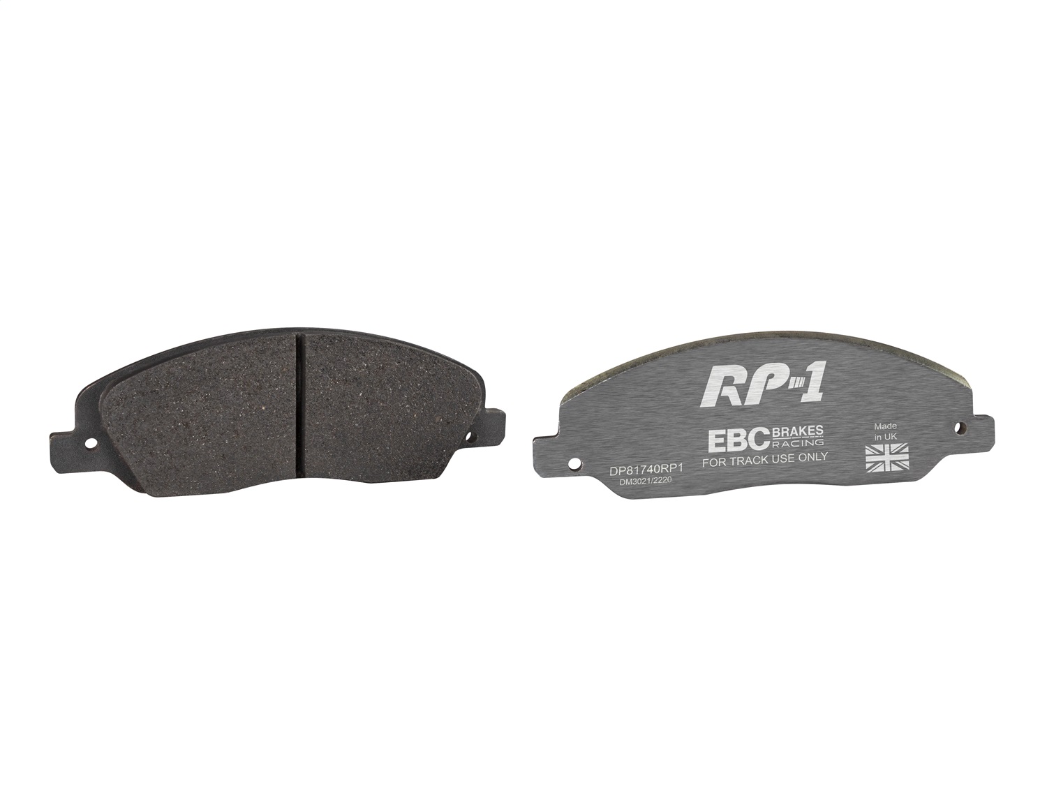 EBC DP81740RP1 - Racing 05-10 Ford Mustang (5th Gen) RP-1 Race Front Brake Pads EBC DP81740RP1 - Racing 05-10 Ford Mustang (5th Gen) RP-1 Race Front Brake Pads