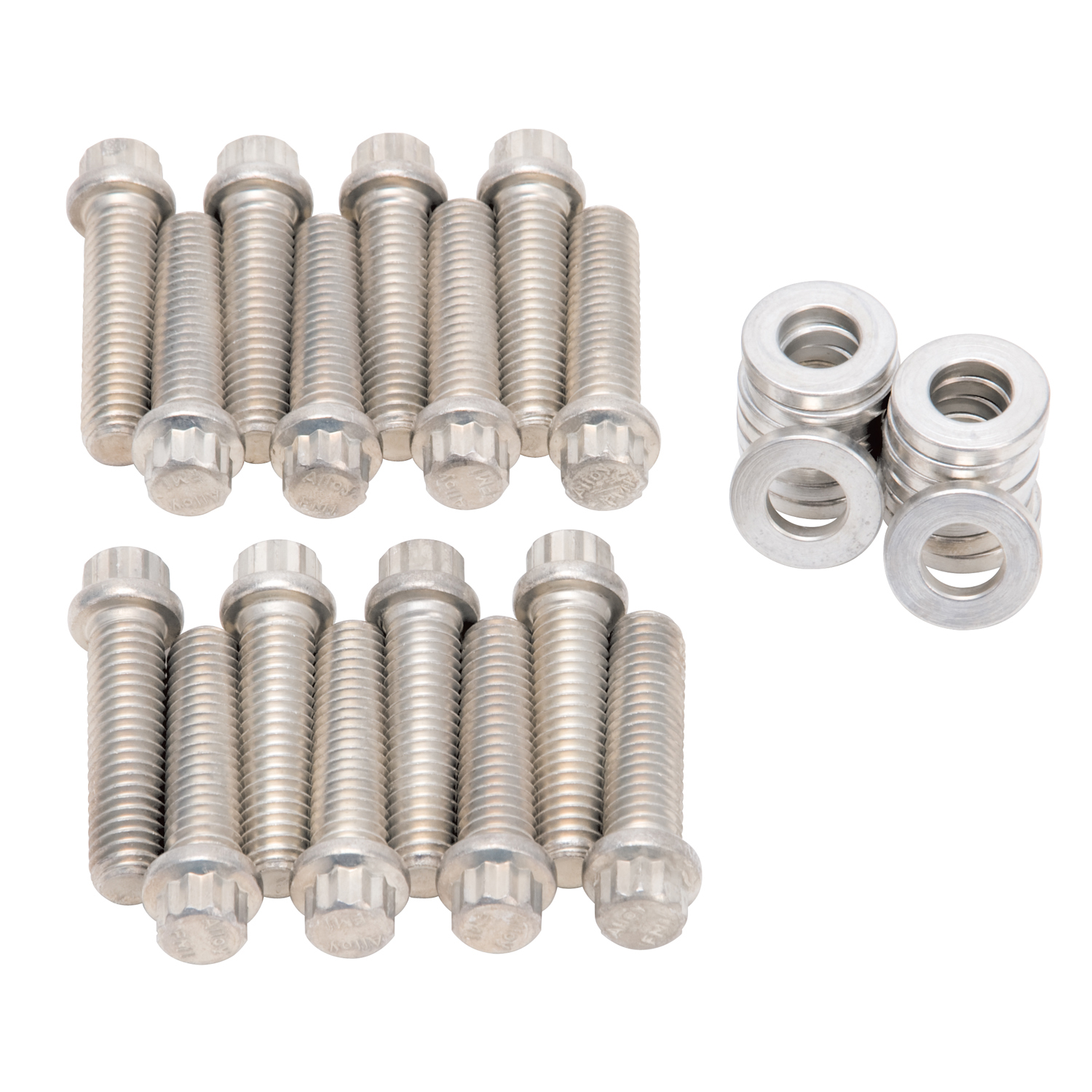 Edelbrock 8564 - Plated Intk Bolt Kit for 2161