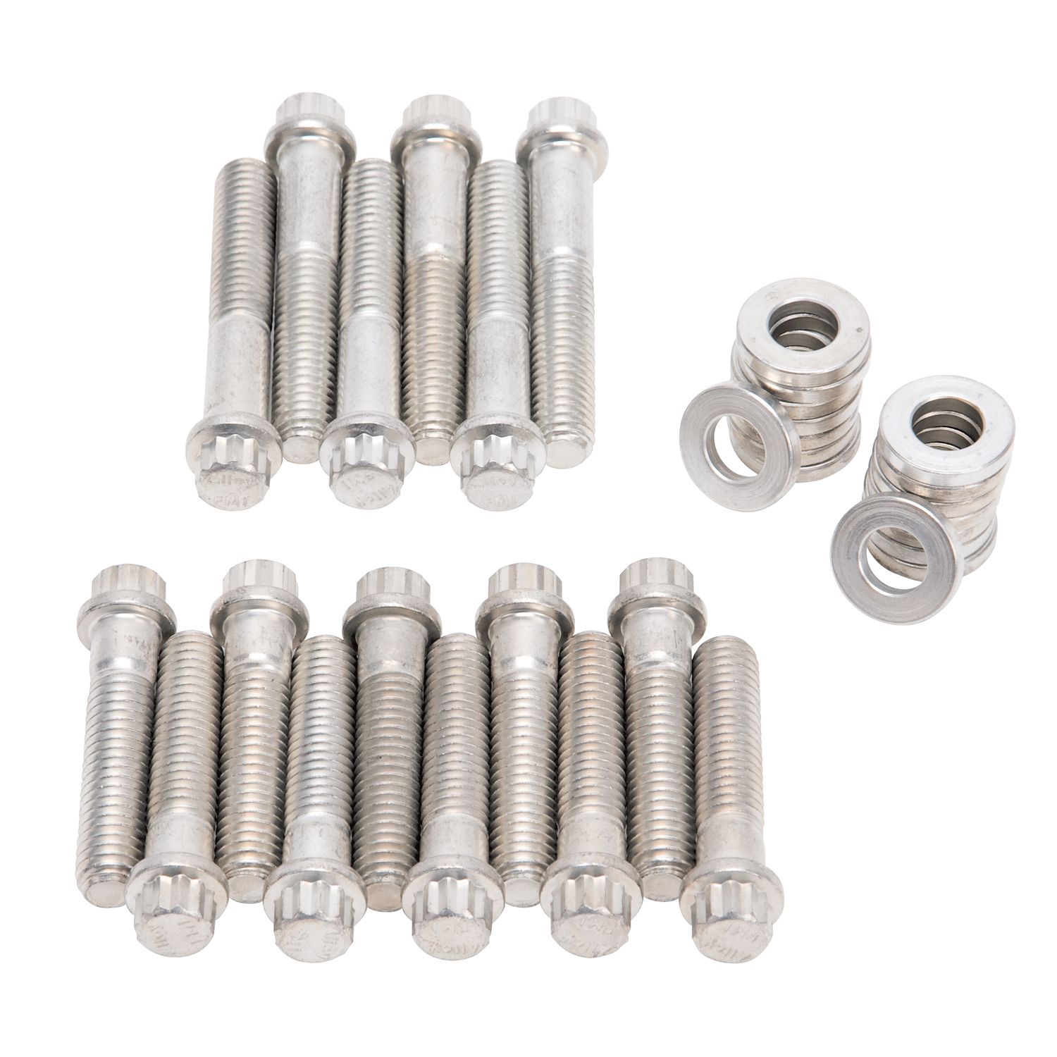 Edelbrock 8569 - Plated Intk Bolt Kit for 2166 Edelbrock 8569 - Plated Intk Bolt Kit for 2166